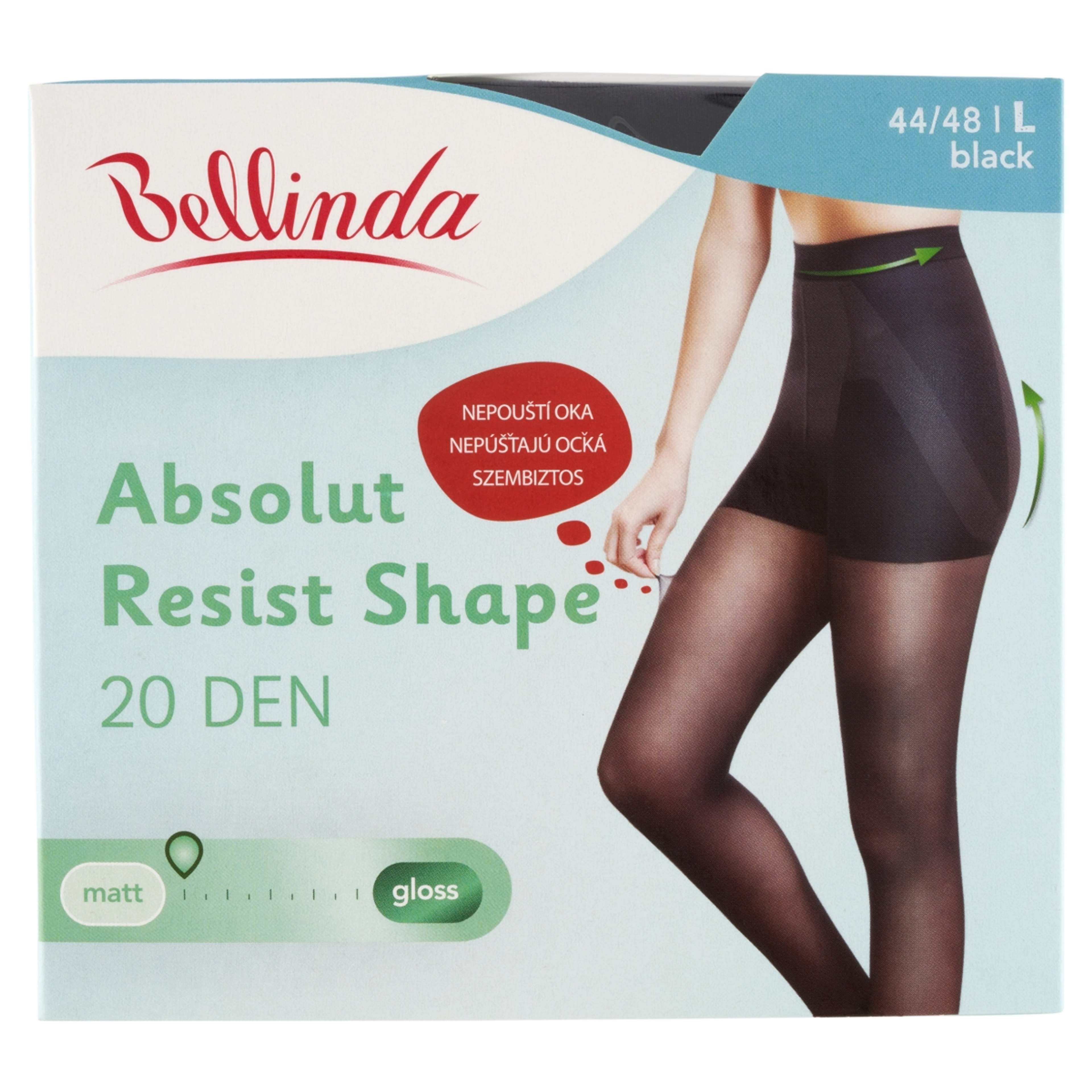 Bellinda absolut resist shape fekete L harisnya - 1 db-1