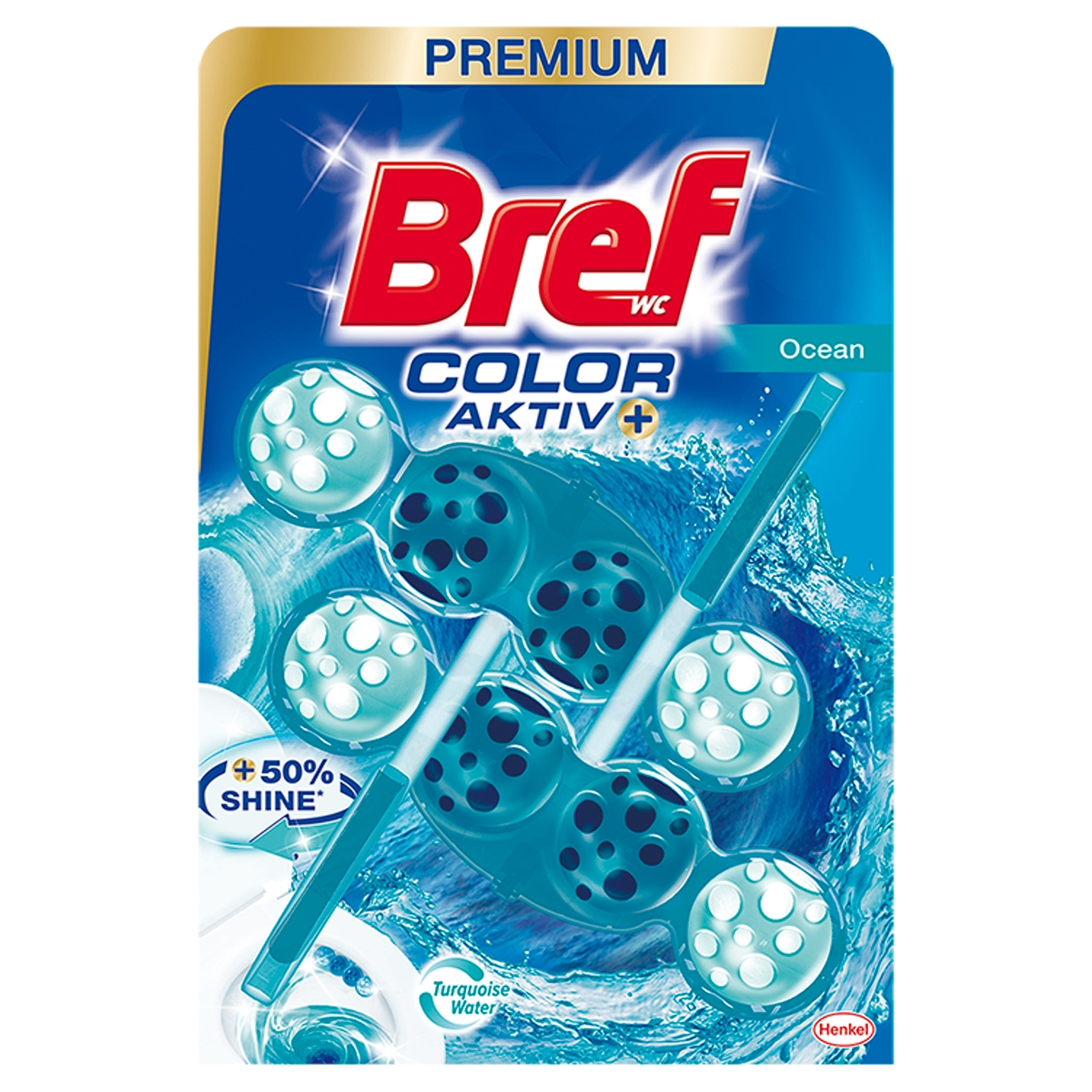 Bref Color Aktiv Ocean WC illatosító (2x50 g) - 100 g
