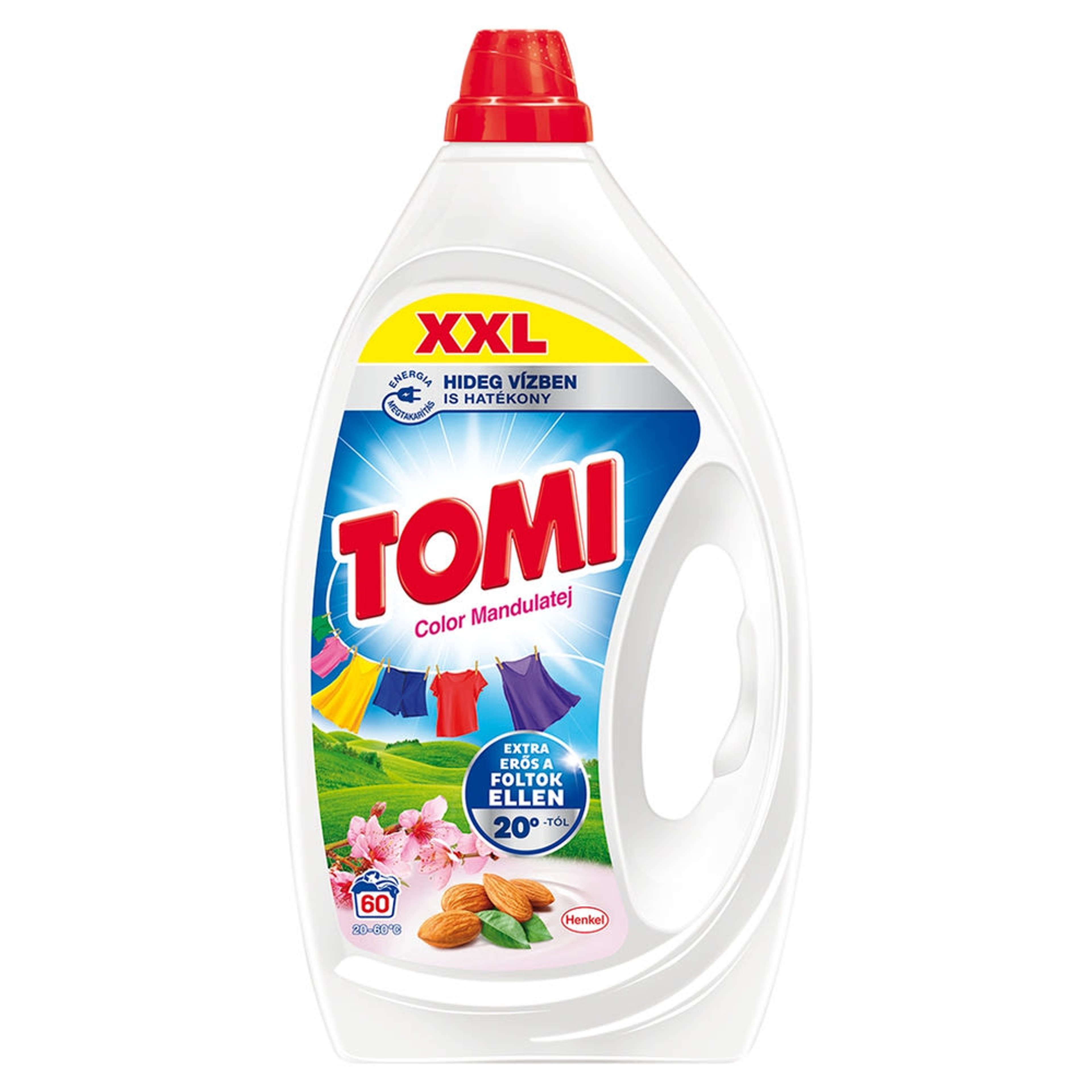 Tomi Color Mandulatej folyékony mosószer 60 mosás - 2700 ml