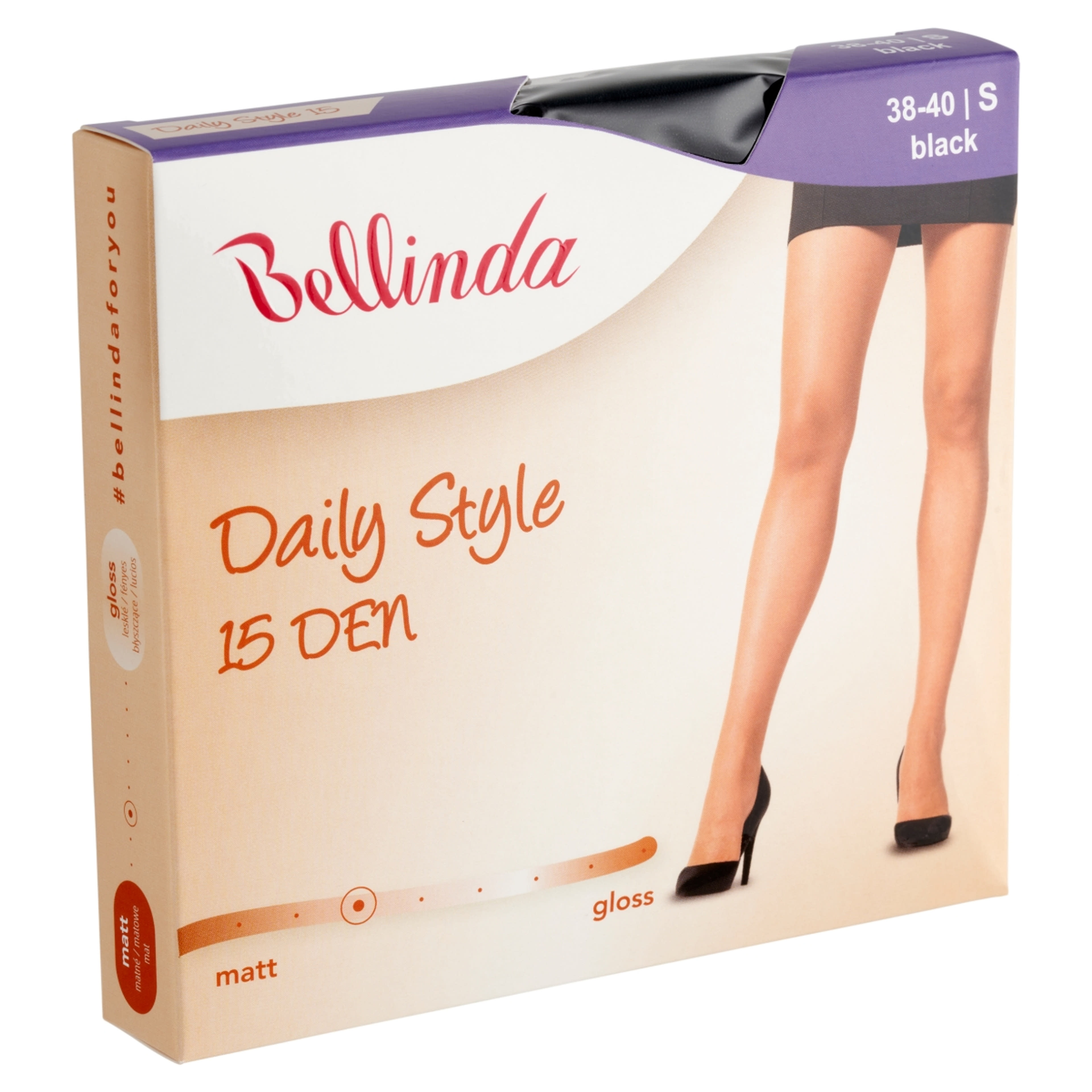 Bellinda Daily Style harisnyanadrág 15Den /fekete S - 1 db-2