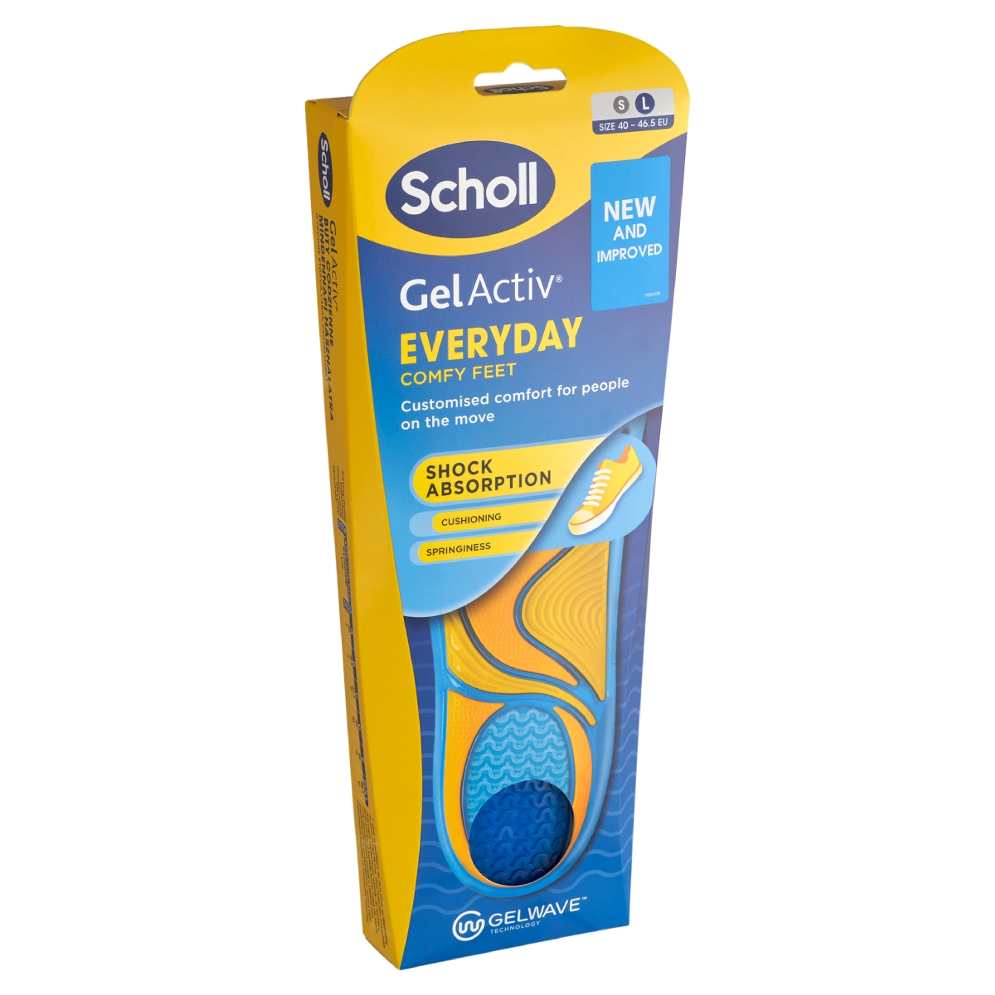 Scholl Gel Activ Casual talpbetét L méret - 2 db-2