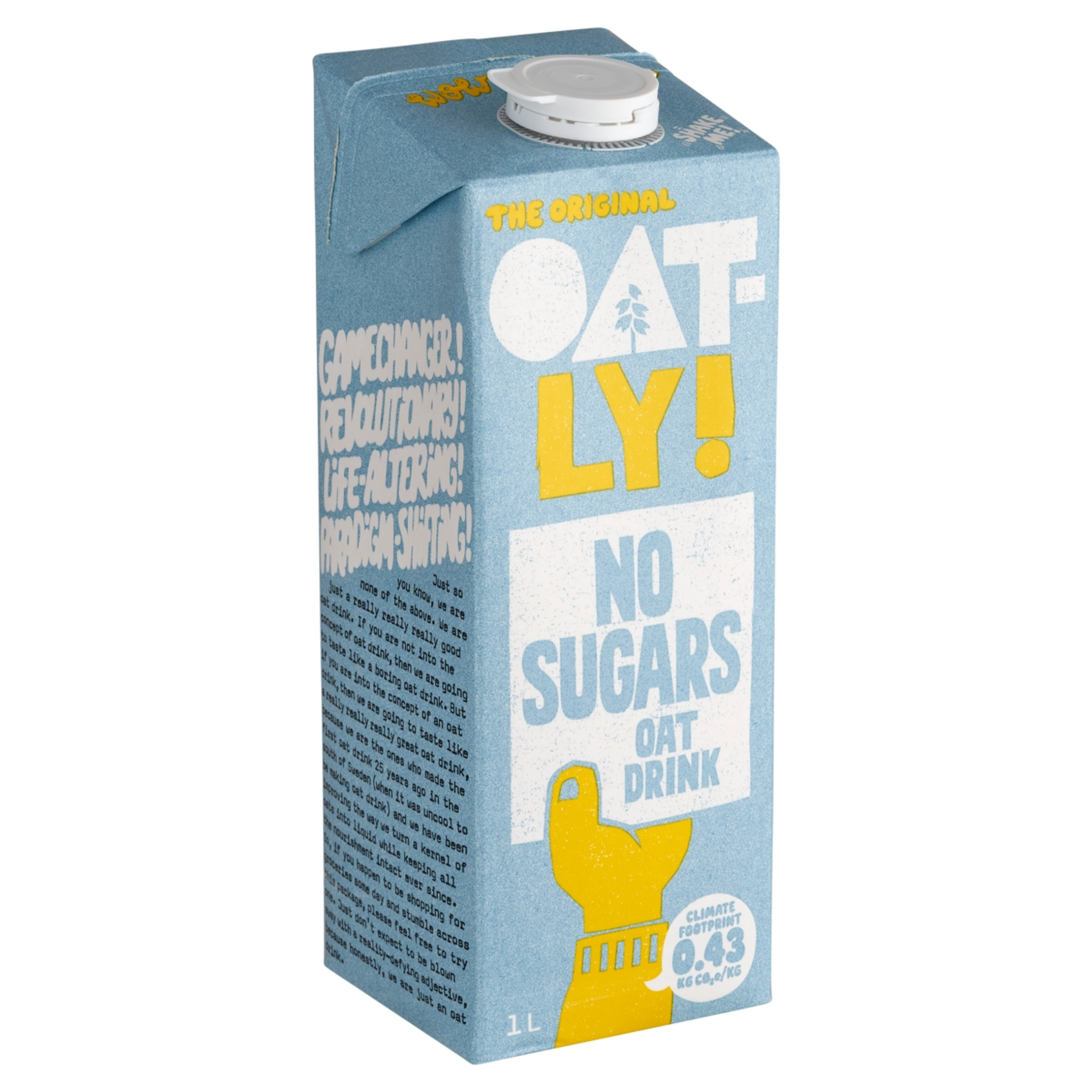 Oatly cukormentes zabital - 1 l-2