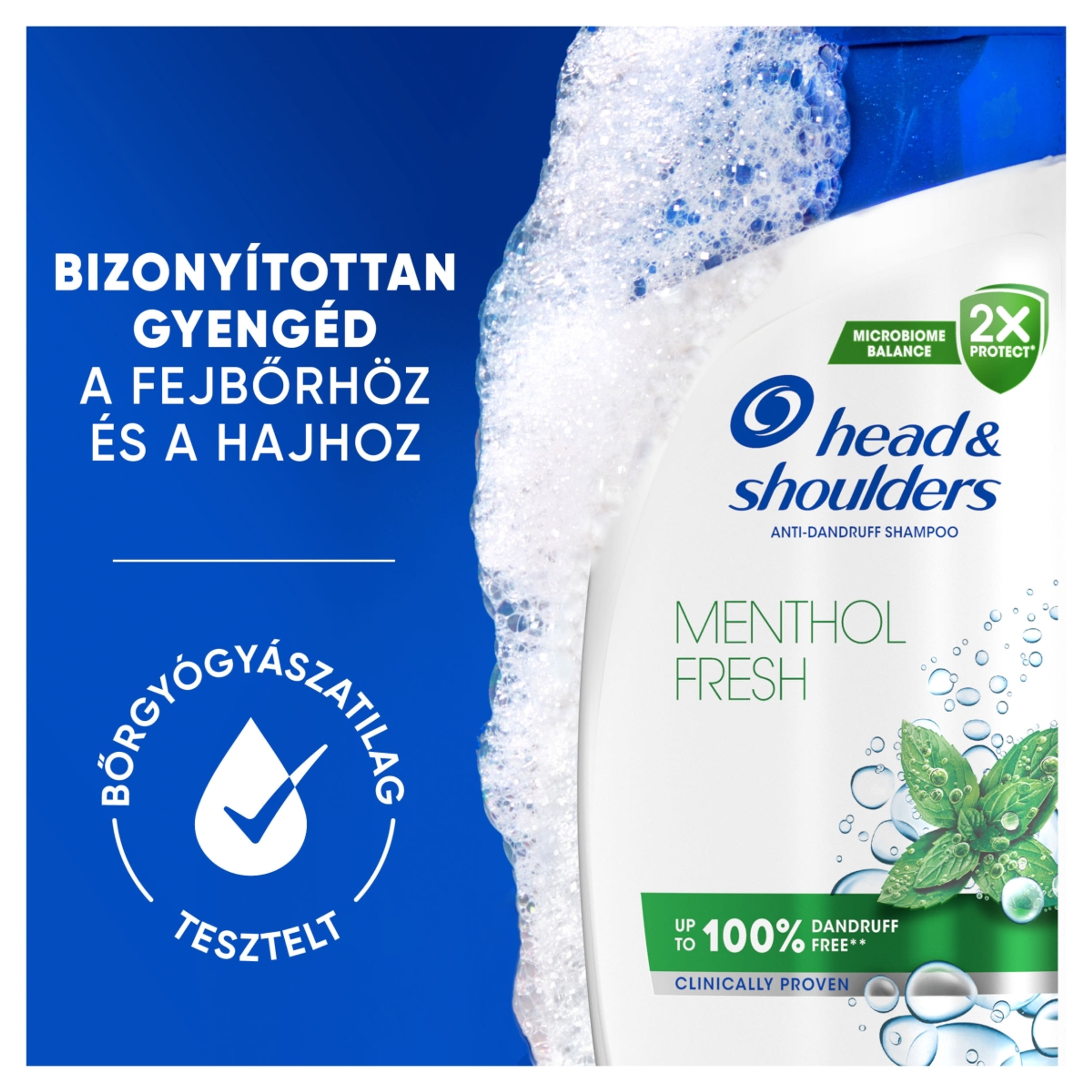 Head & Shoulders Menthol Fresh korpásodás elleni sampon - 250 ml-5