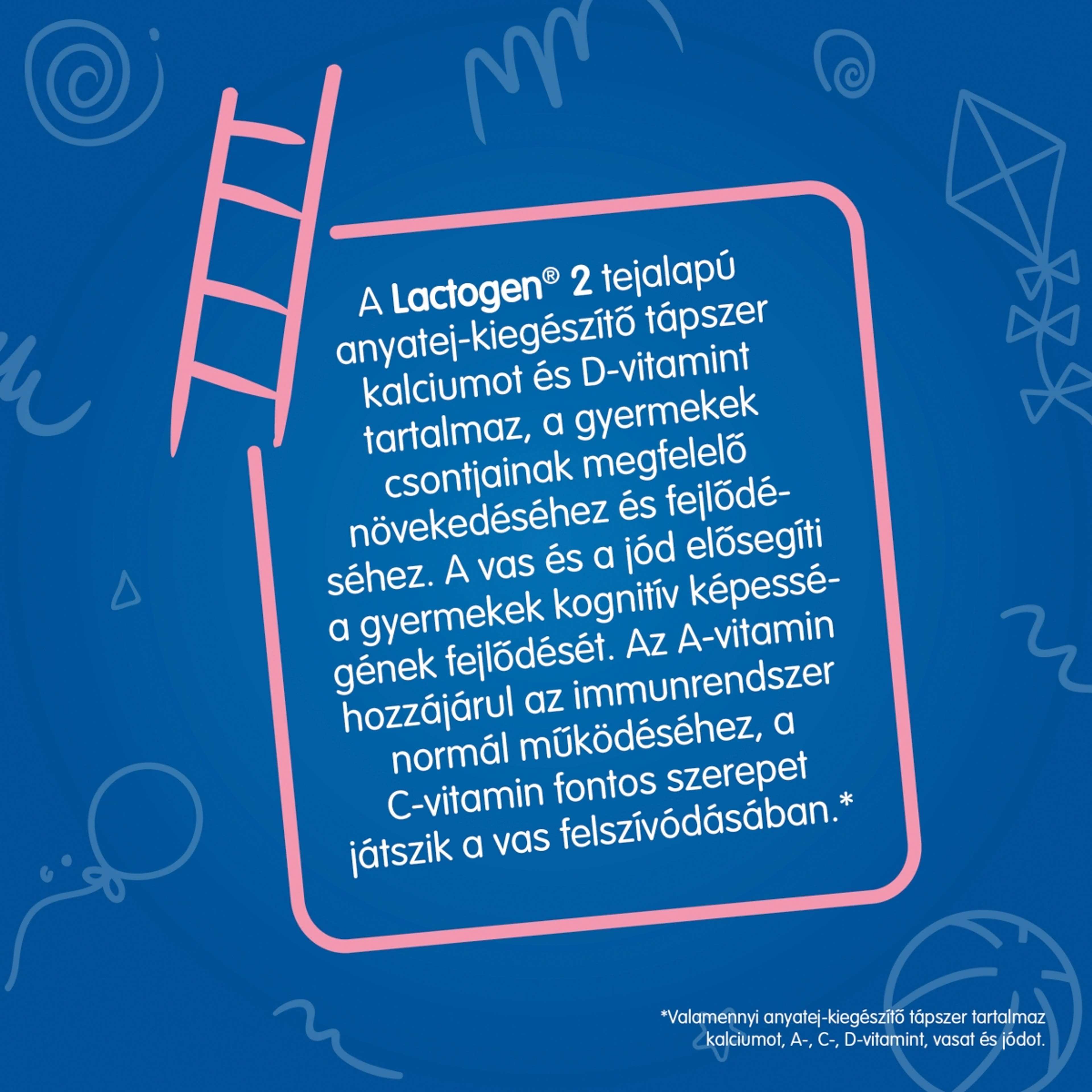 Lactogen 2 tejalapú anyatej-kiegészítő tápszer 6+ hónapos kortól - 500 g-7