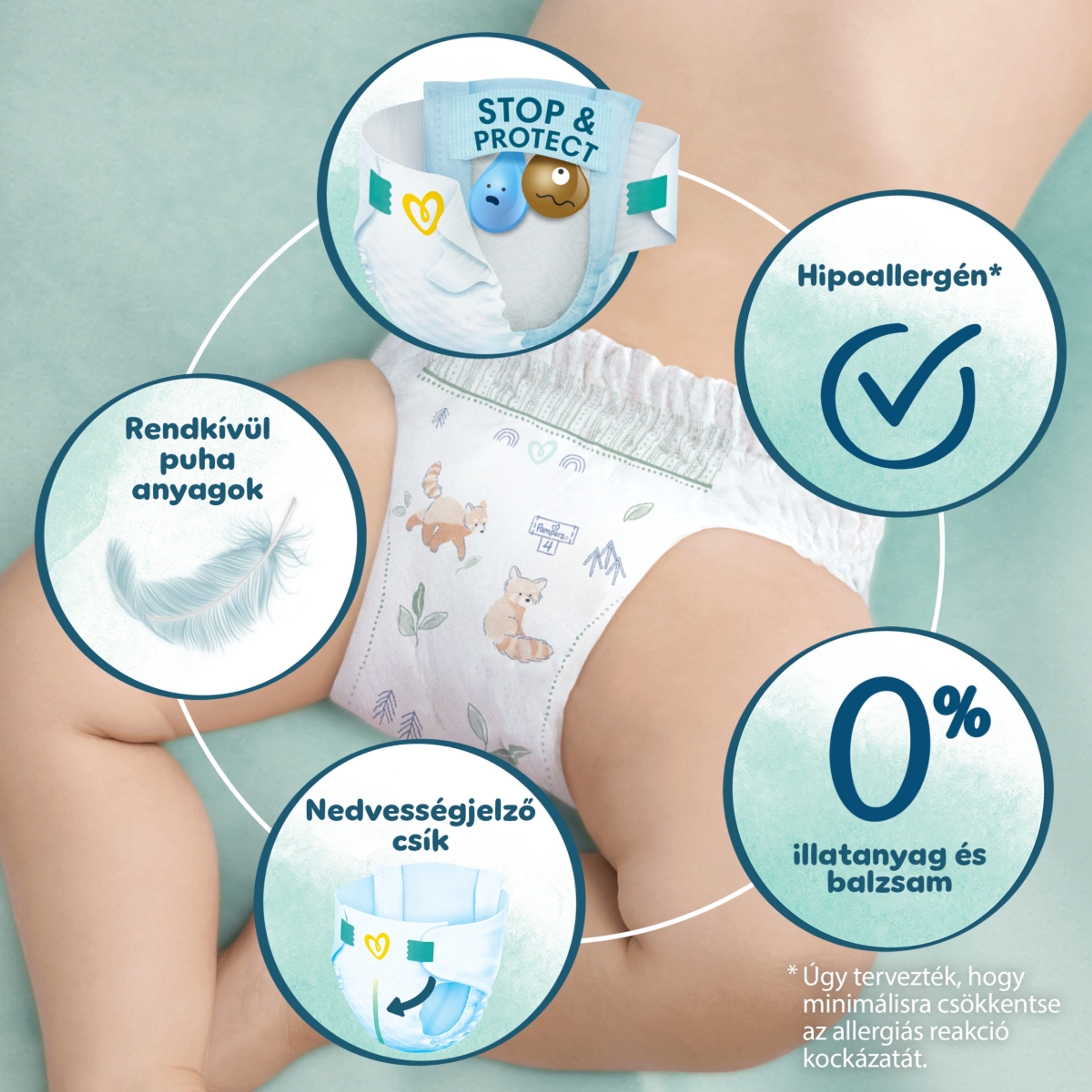 Pampers Harmonie bugyielenka, méret: 4, 9kg-15kg - 24 db-5