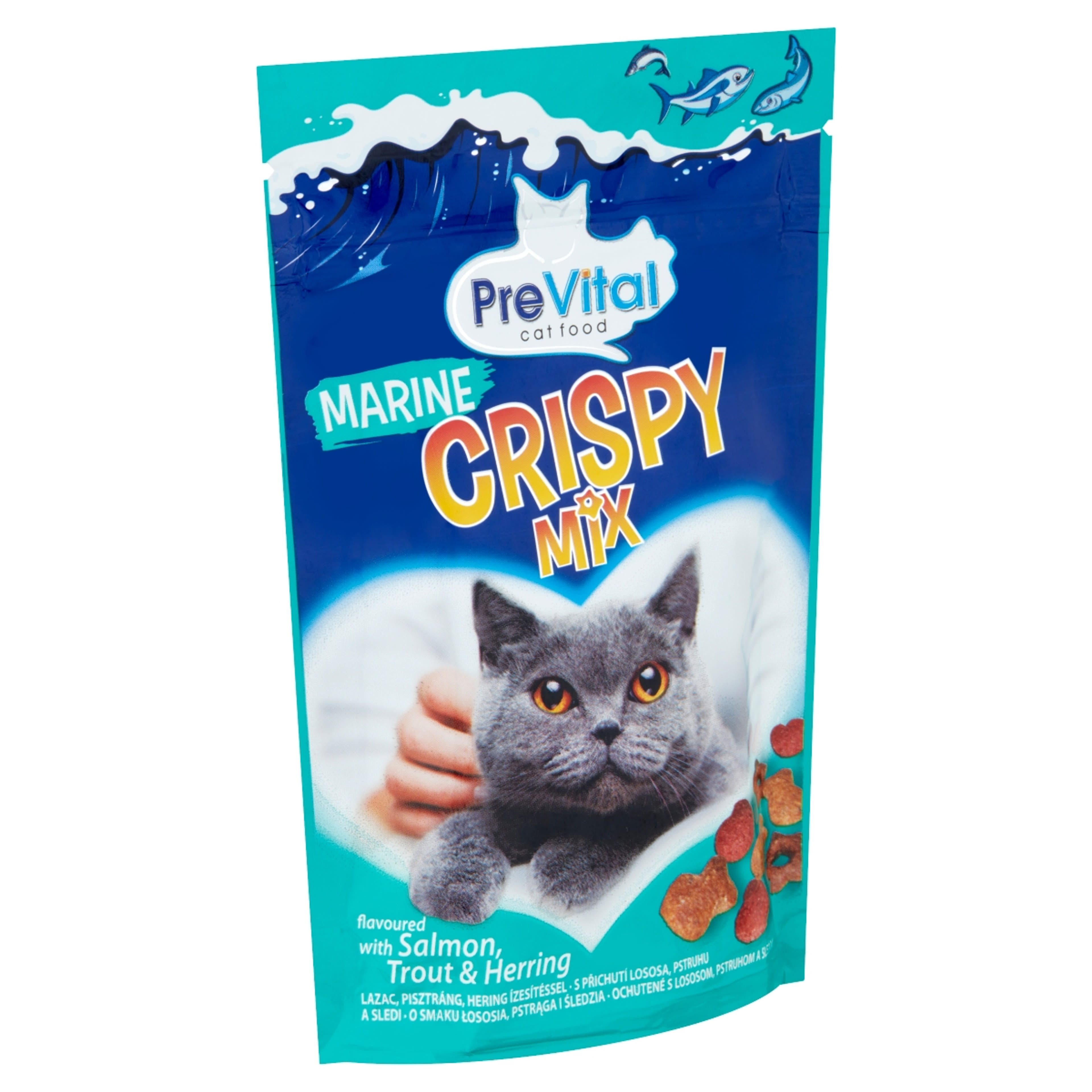 PreVital Crispy Mix jutalomfalatkák macskák számára hallal ízesítve - 60 g-2