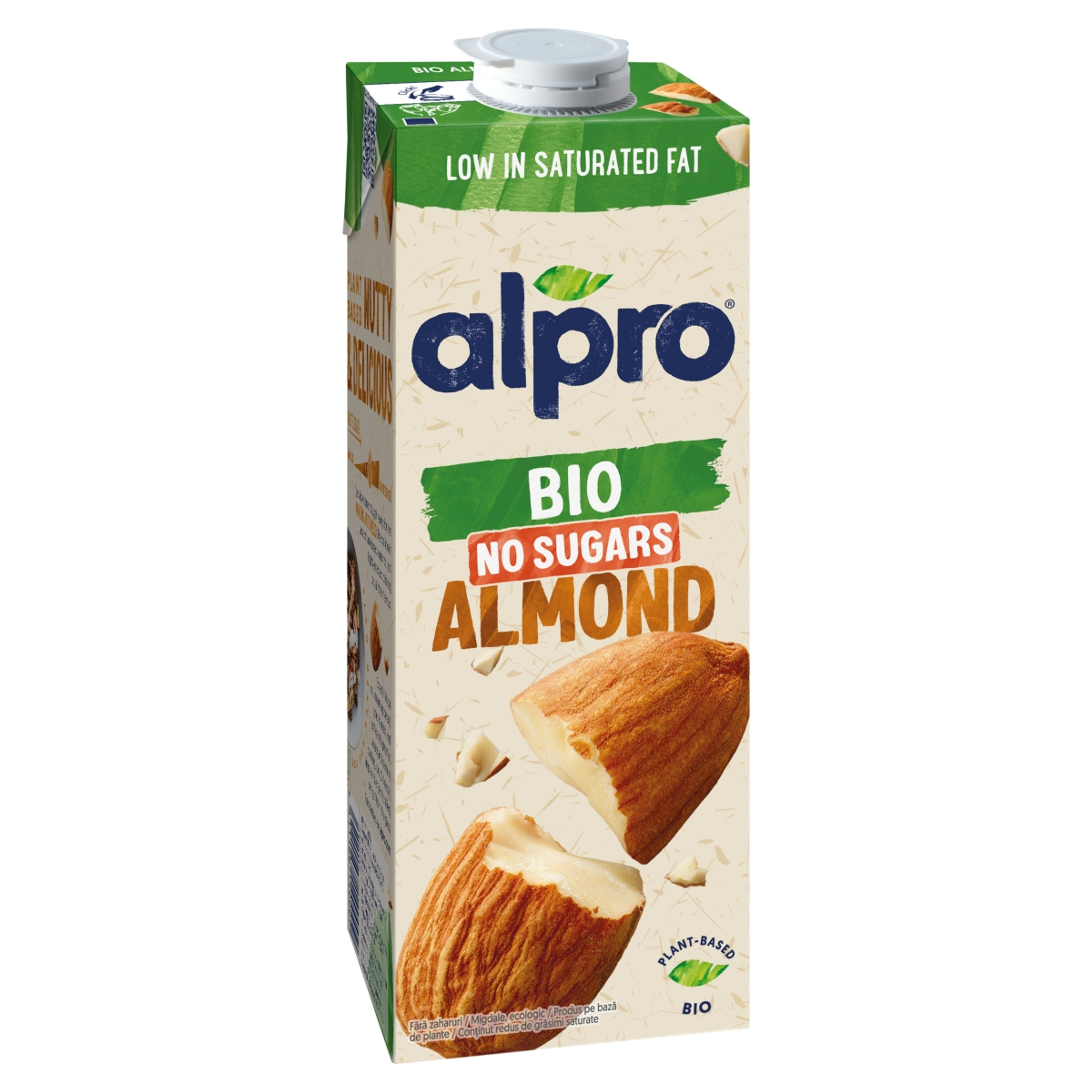 Alpro Bio cukormentes mandulaital - 1 l-2