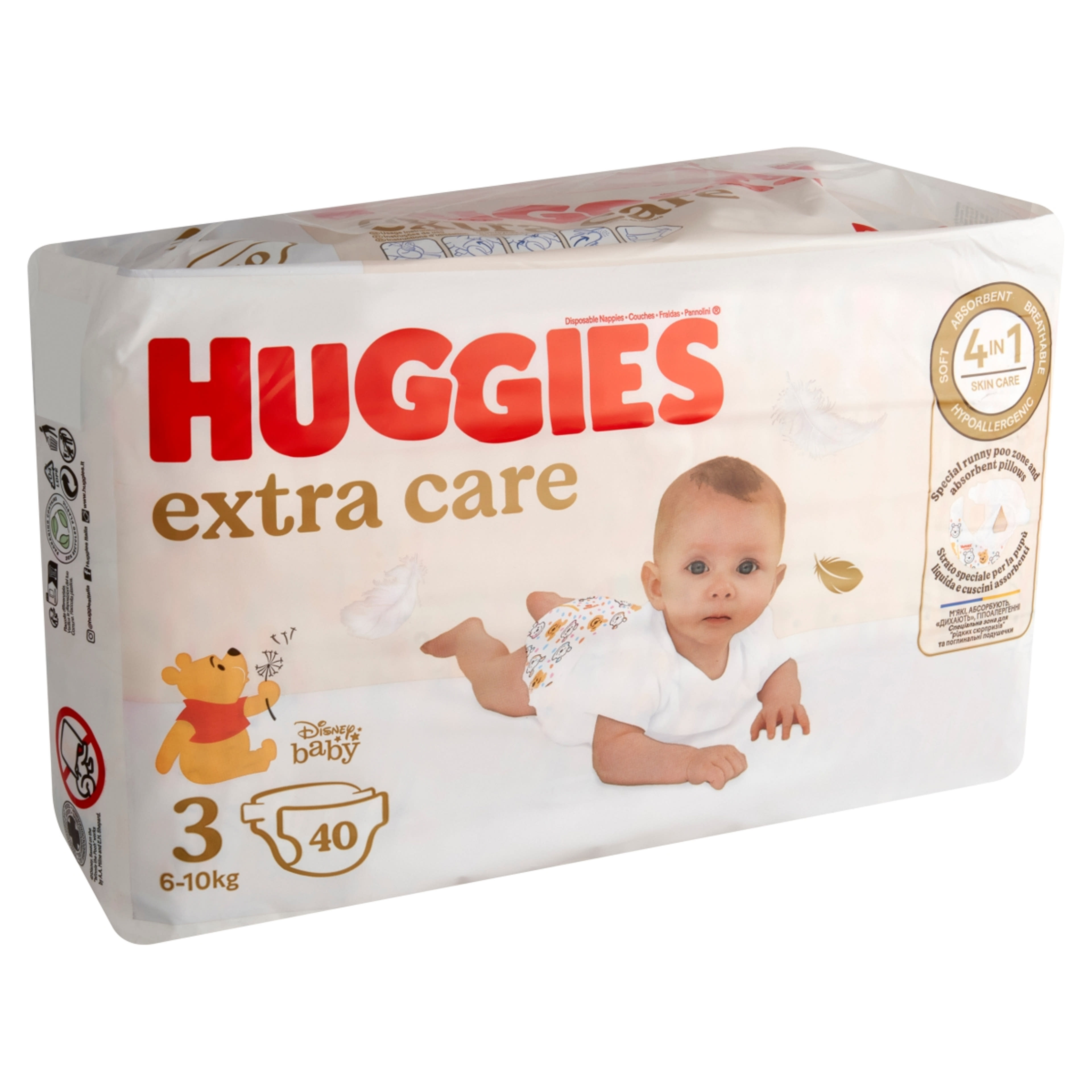 Huggies Extra Care 3 nadrágpelenka 5-9 kg - 40 db-2