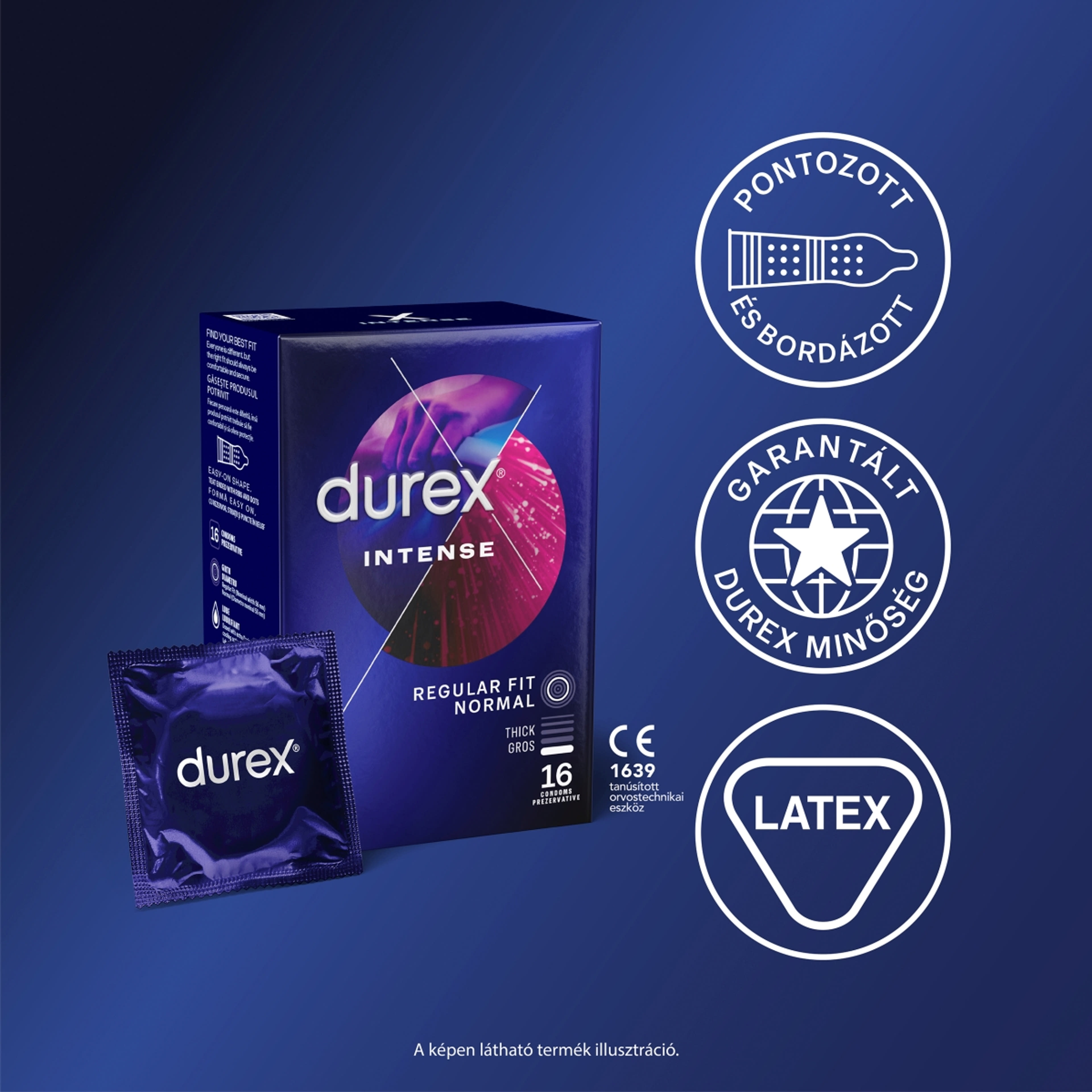 Durex óvszer intense - 16 db-3