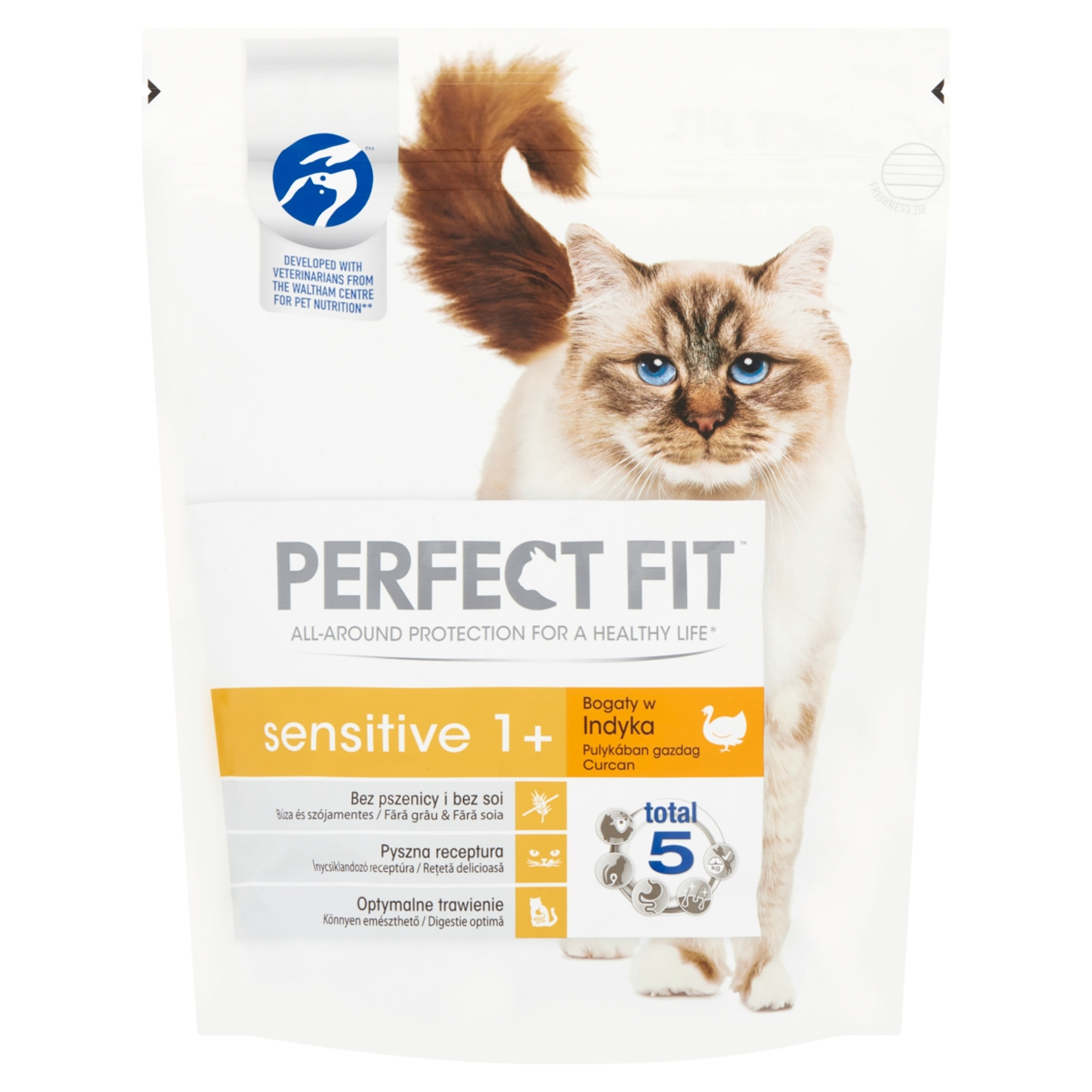 Perfect Fit Sensitive felnőtt teljes értékű szárazeledel macskáknak - 750 g
