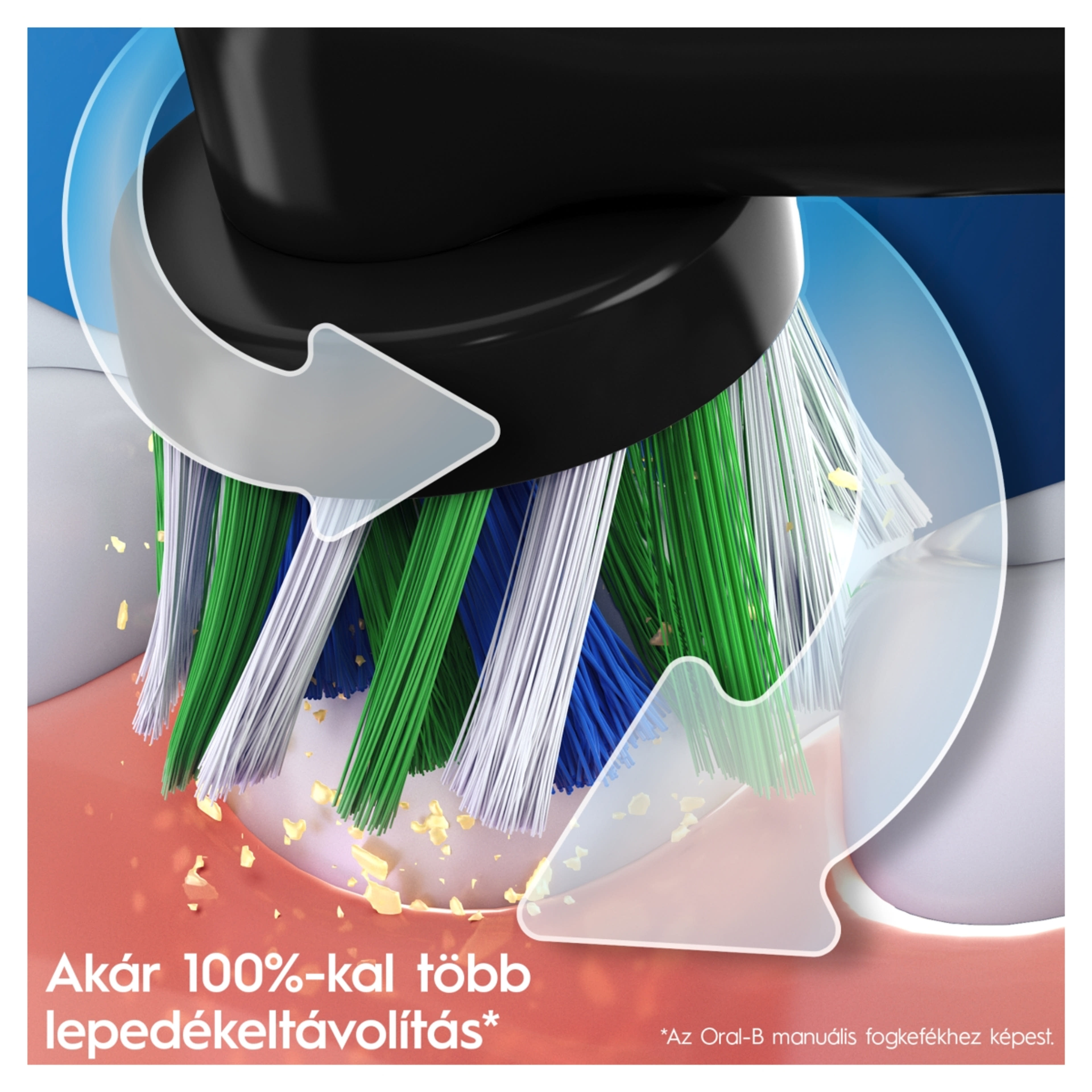 Oral-B Pro 3 3500 elektromos fogkefe, fekete - 1 db-3