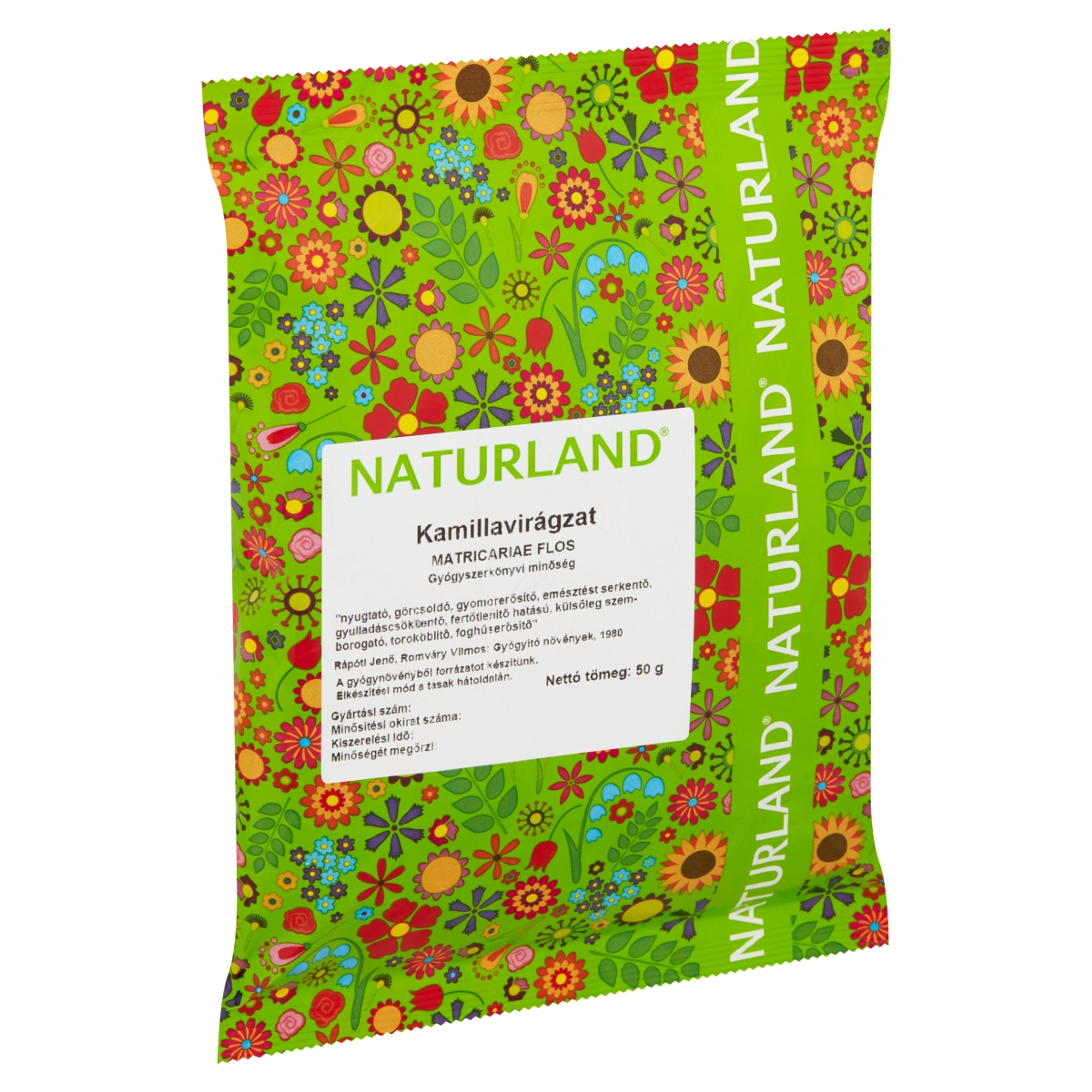 Naturland tasakos Kamillavirágzat tea - 50 g-2