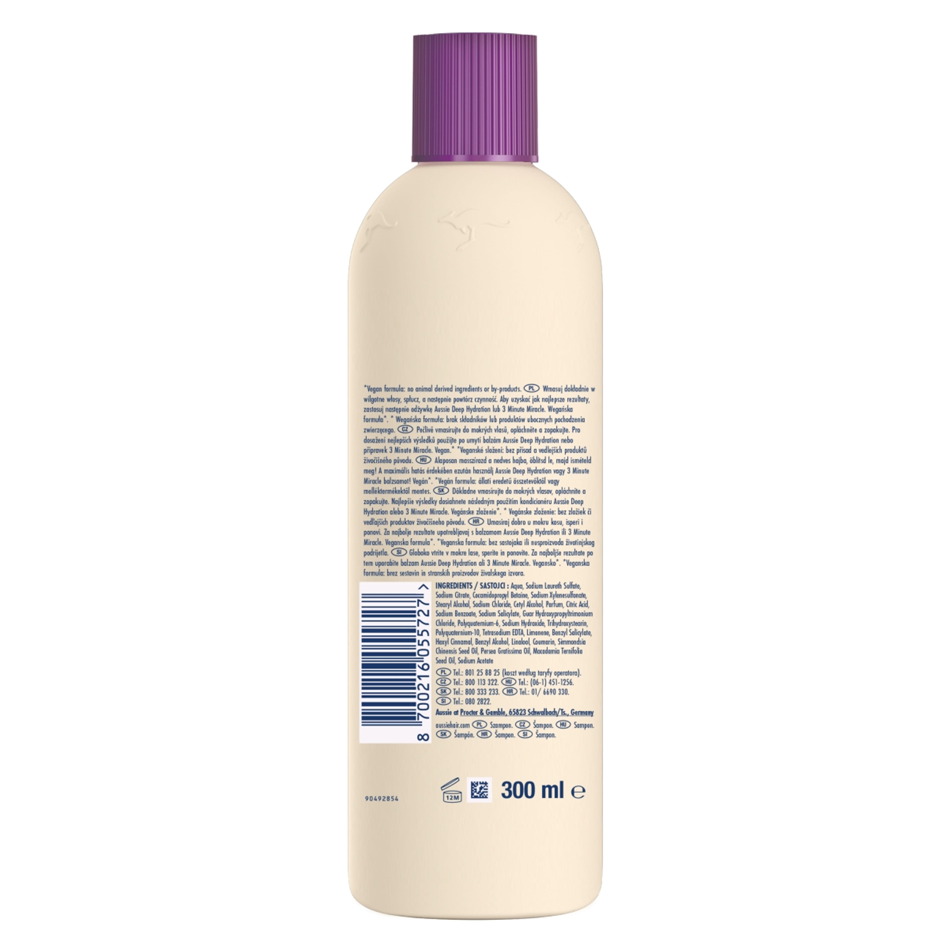 Aussie Deep Moisture sampon - 300 ml-3