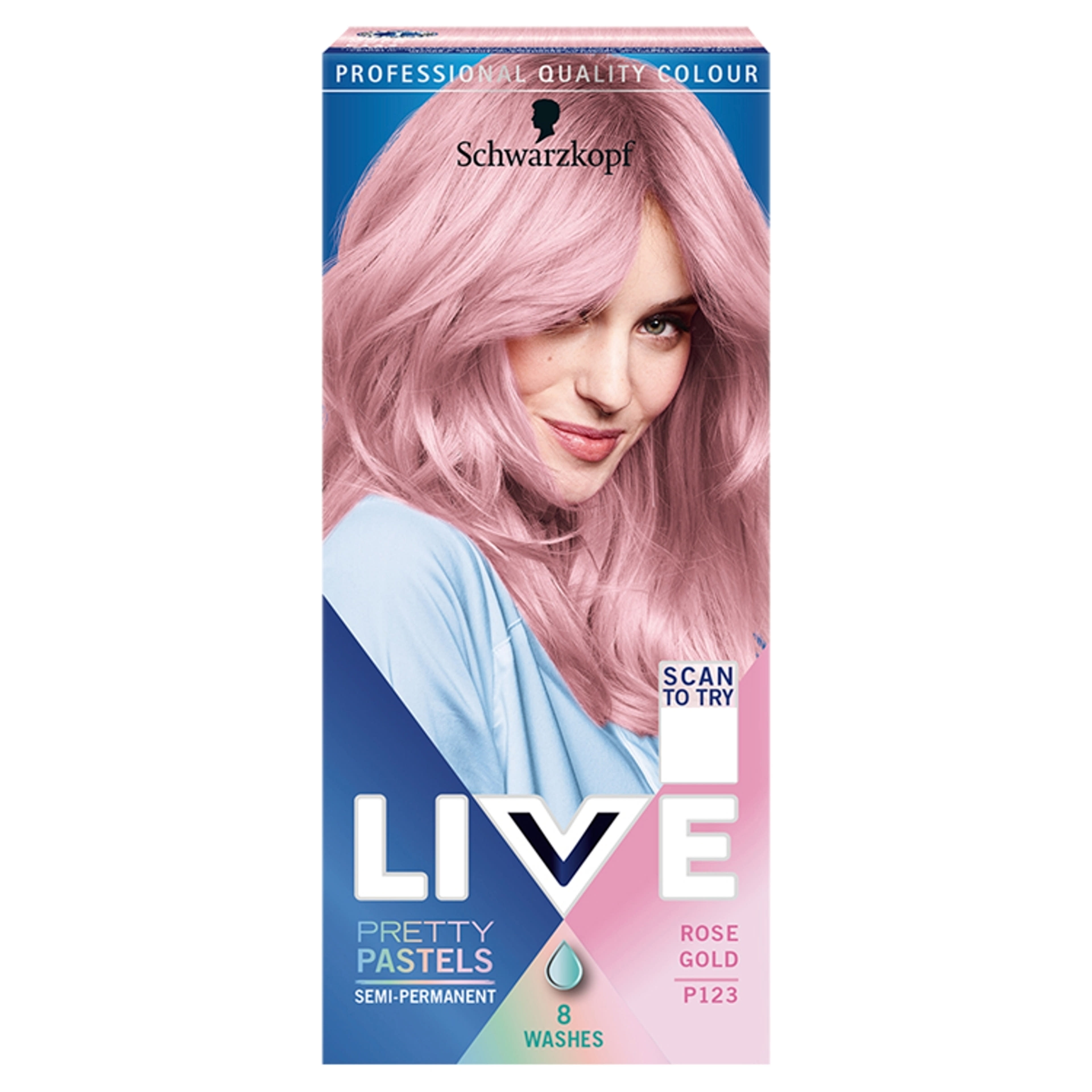 Color live pretty pastels p123 rózsaarany - 1 db