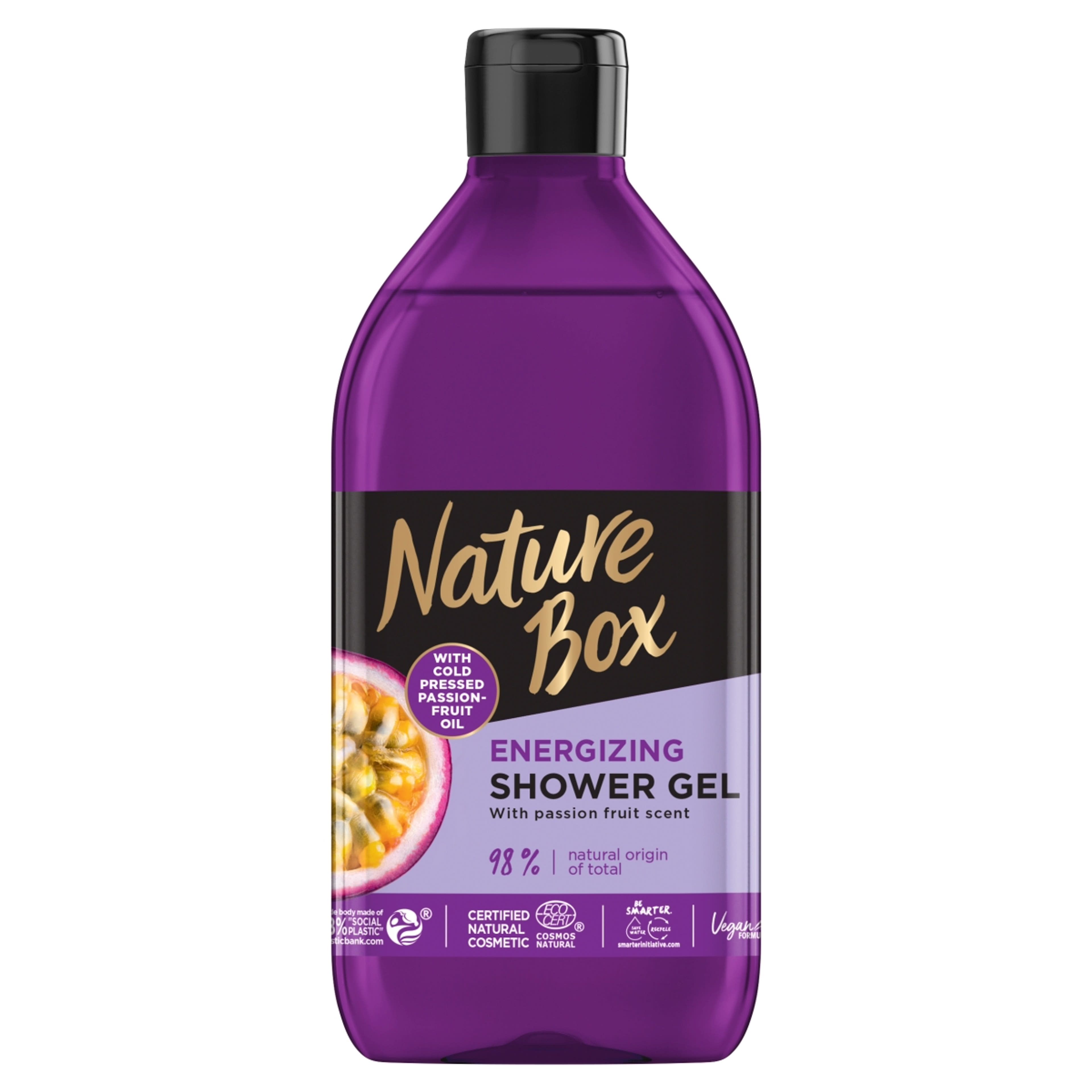 Nature Box tusfürdő Maracuja olajjal - 385 ml-1