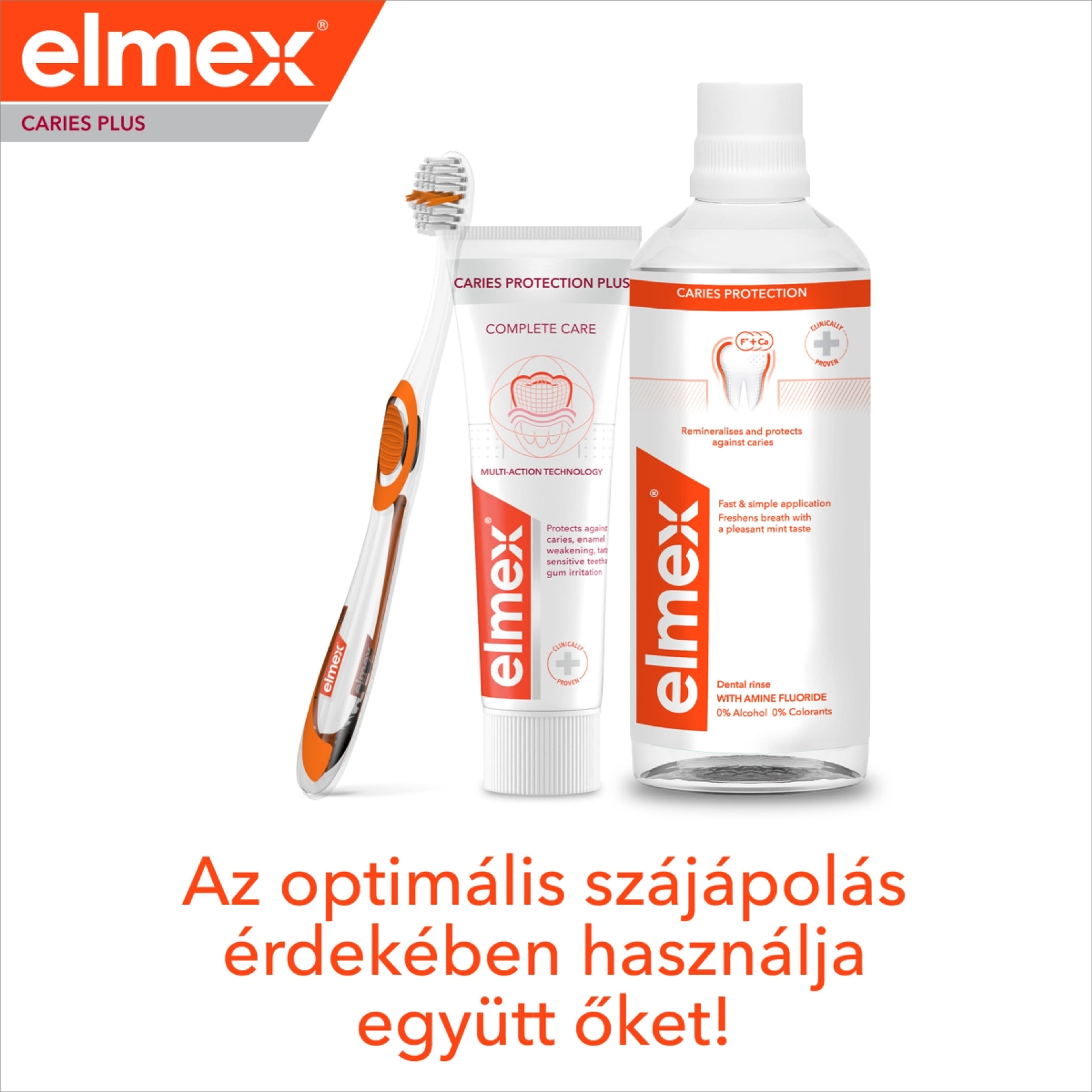 Elmex Caries Protection Plus Complete Care fogkrém a teljes körű védelemért - 75 ml-9