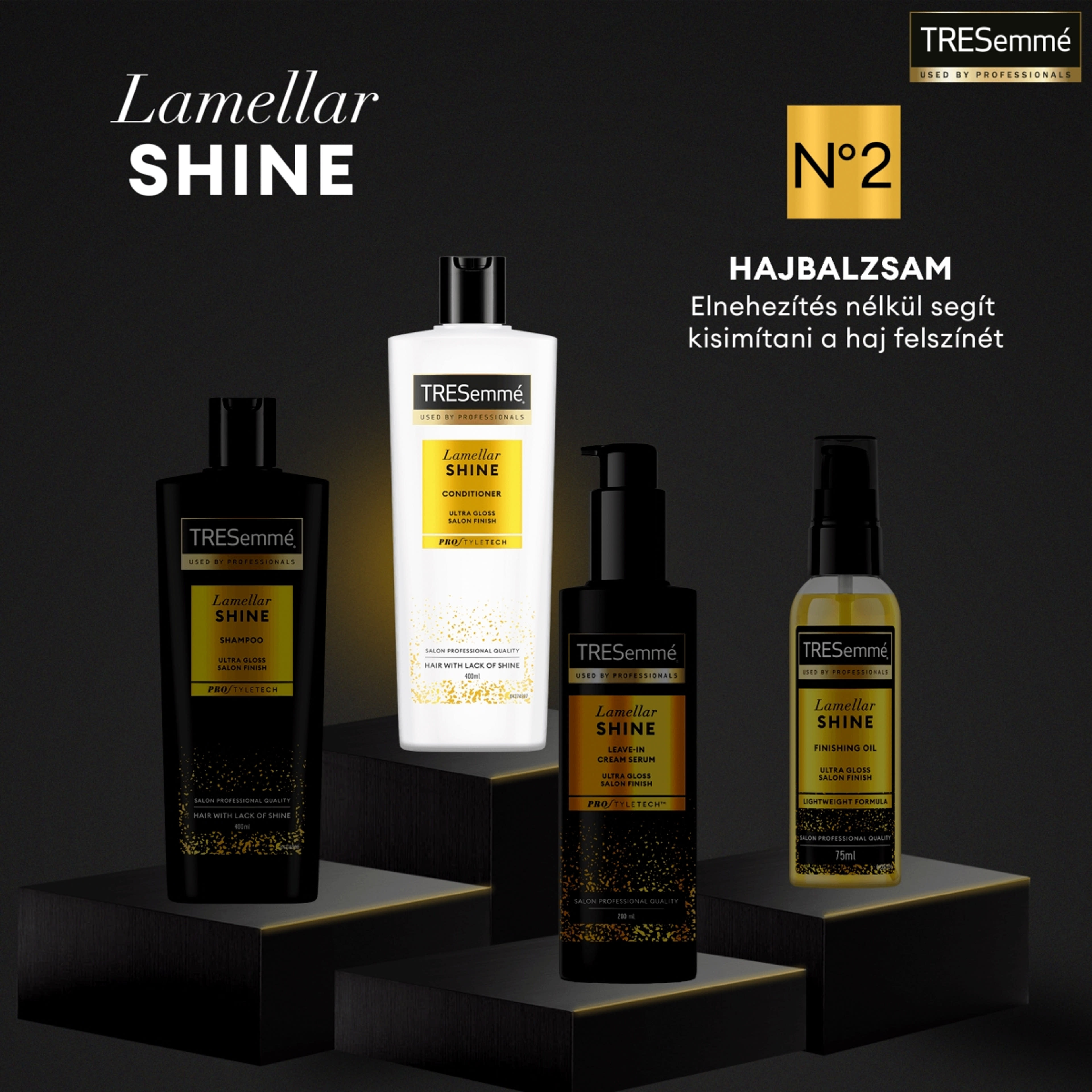 TRESemmé Lamellar Shine hajbalzsam - 400 ml-2
