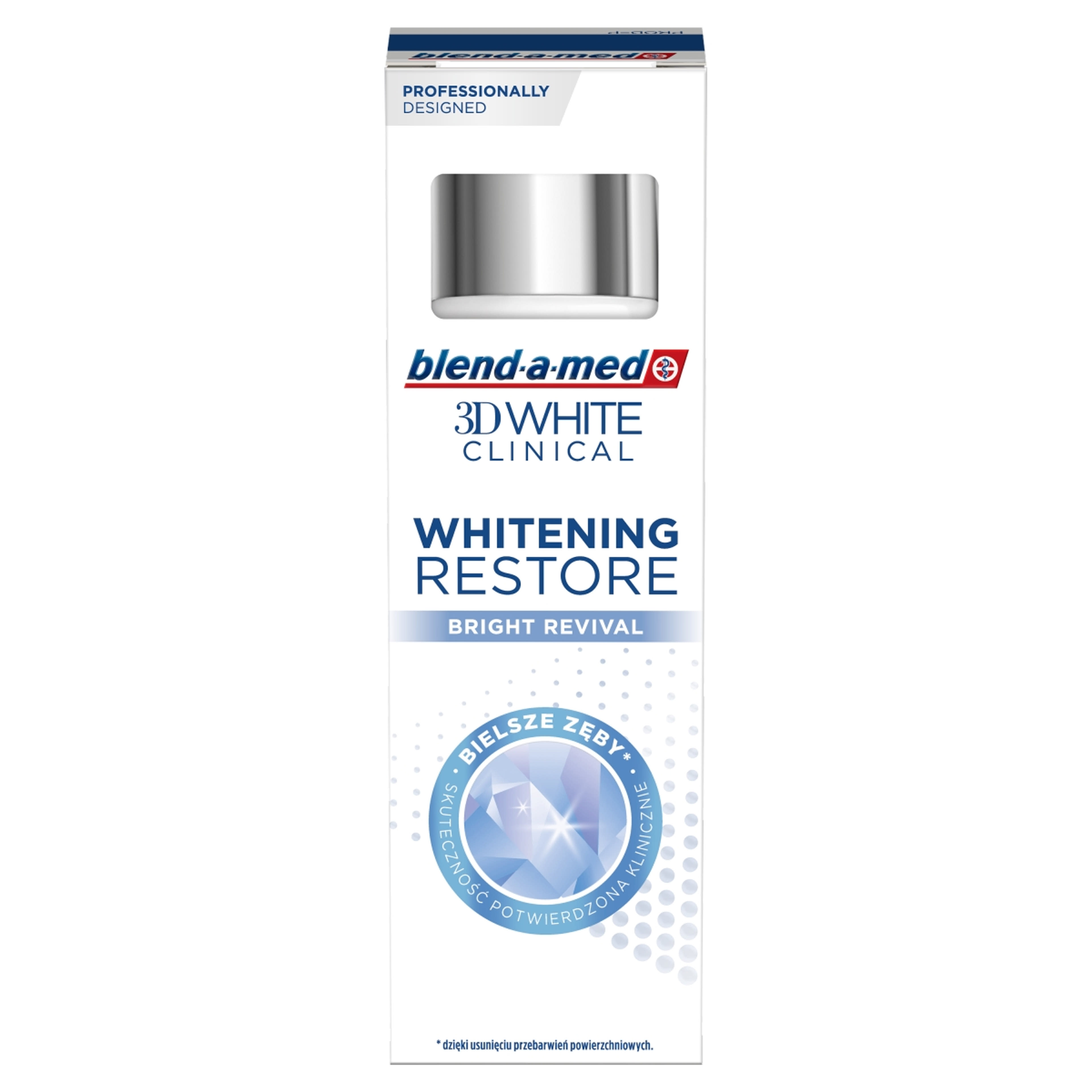 Blend-a-med 3D White Clinical Bright Revival fogkrém - 75 ml-3