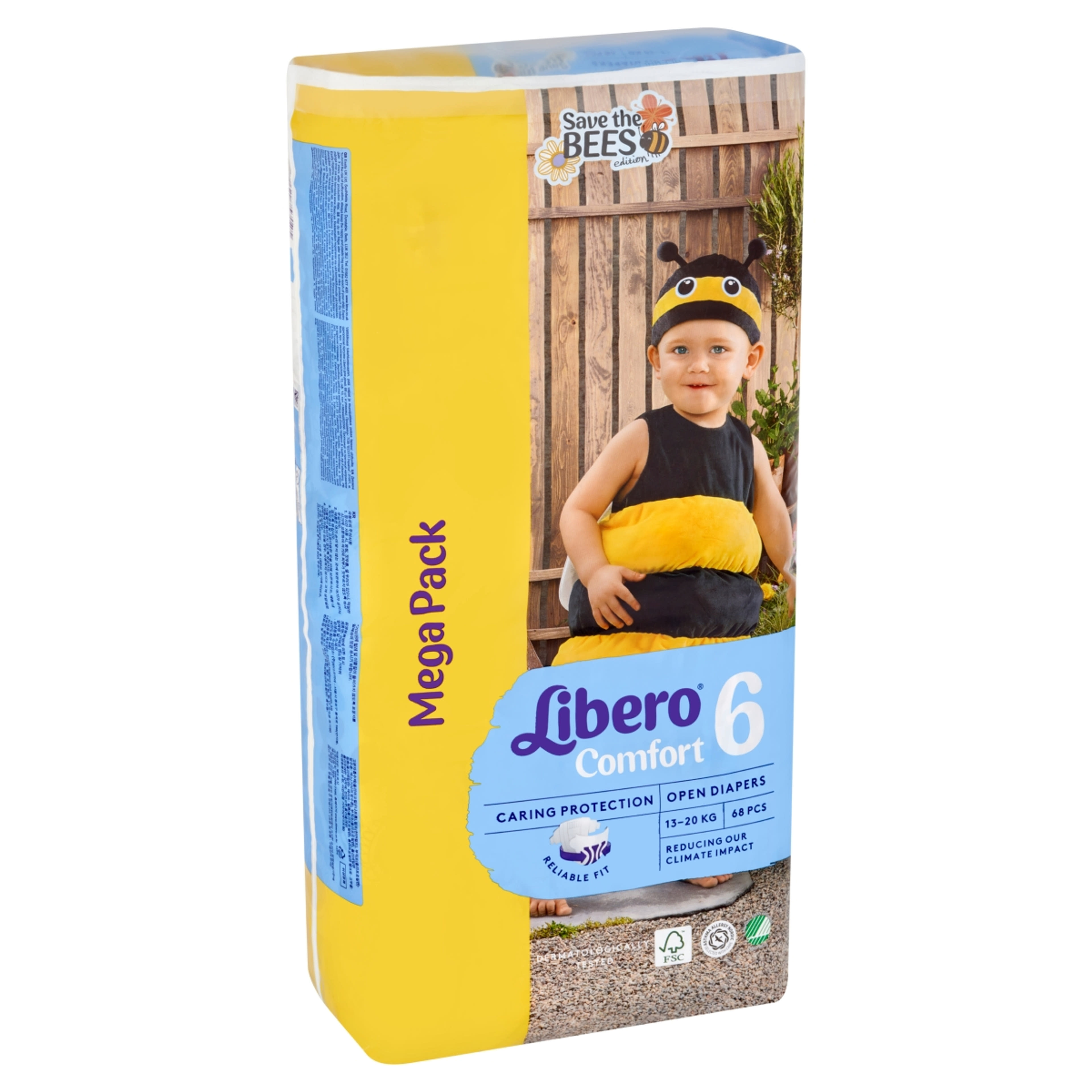 Libero Comfort Mega Pack 6-os nadrágpelenka, 13-20 kg - 68 db-2