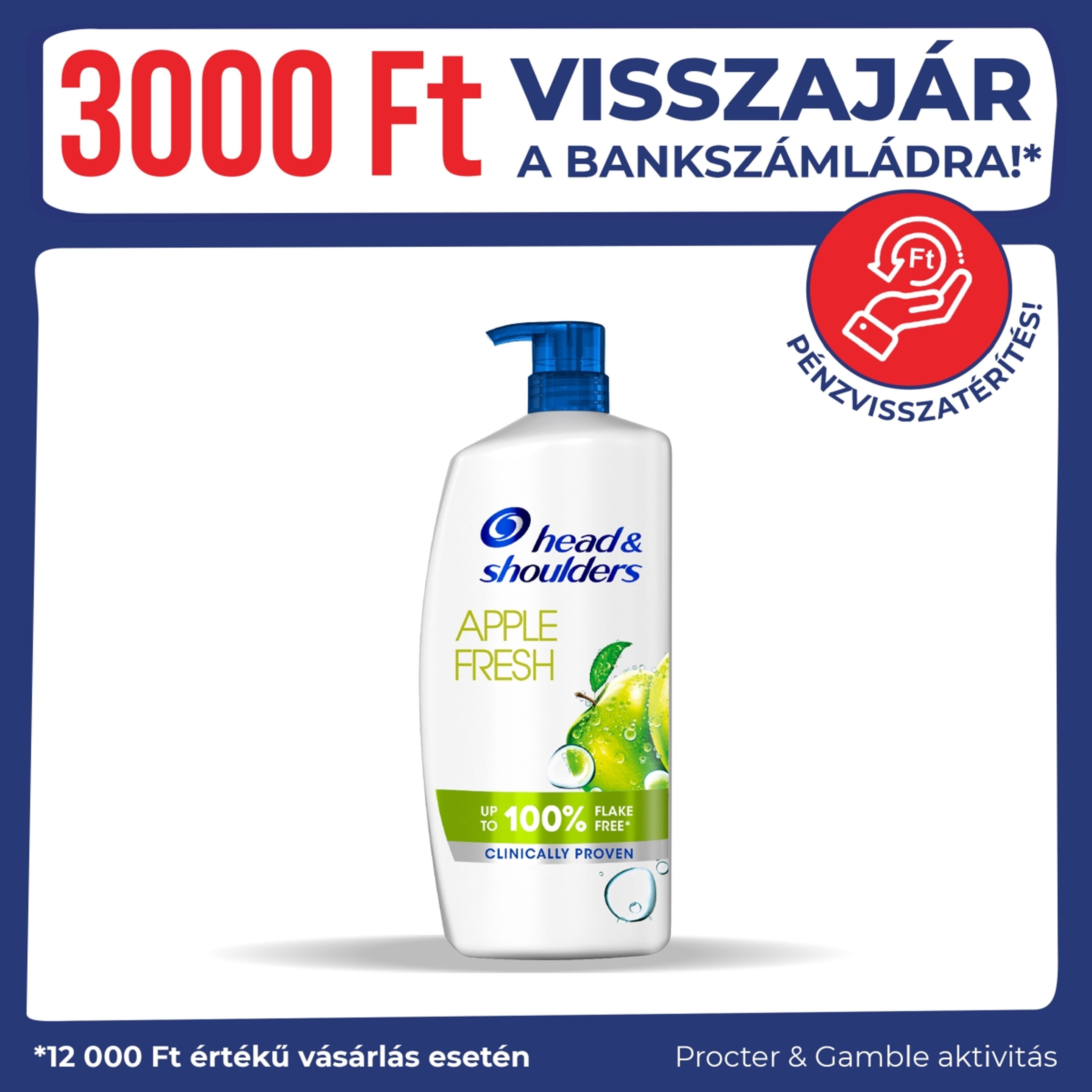 Head & Shoulders sampon apple fresh - 900 ml-1