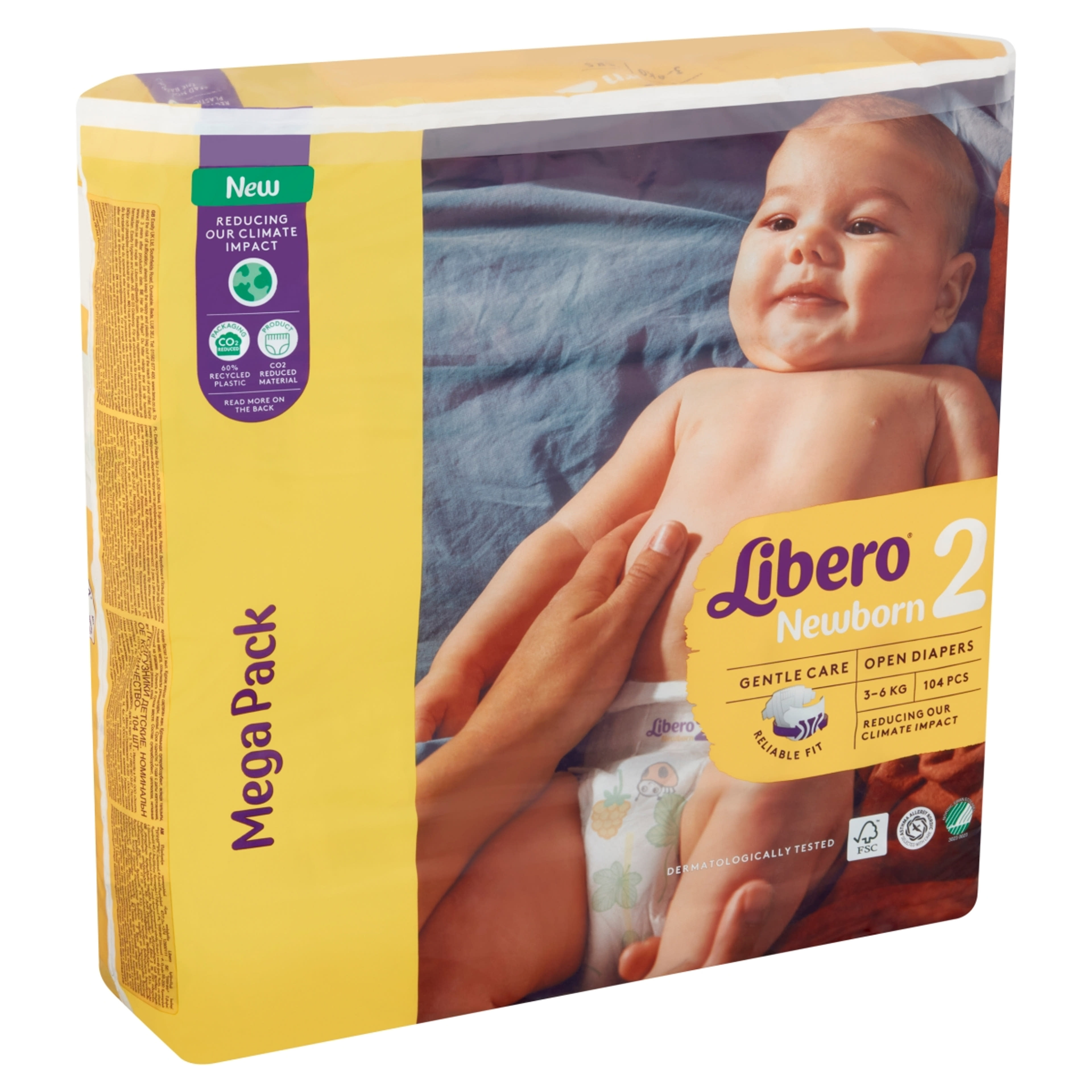 Libero Newborn pelenkanadrág 2-es 3-6 kg - 104 db-2