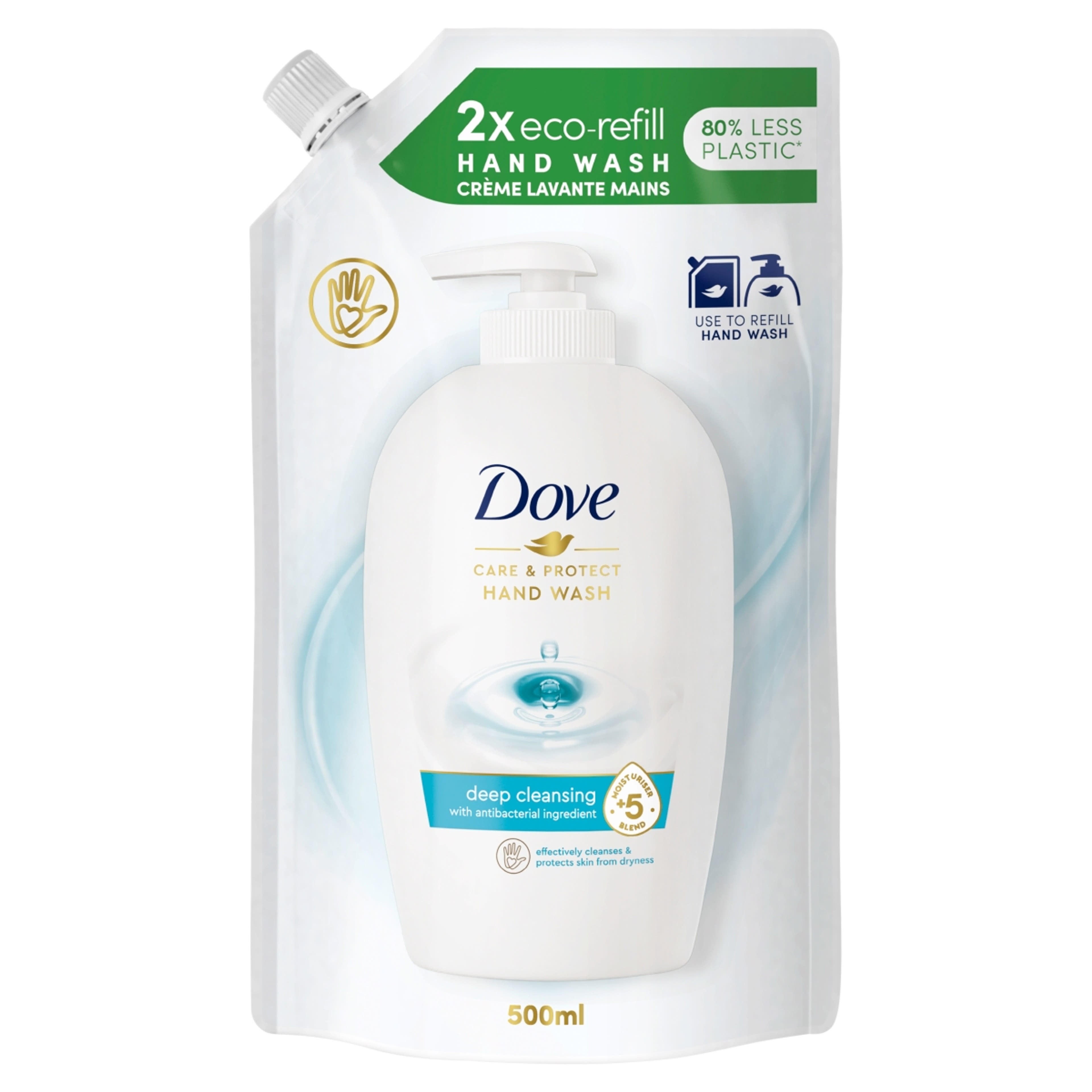 Dove Care&Protect folyékony szapan utántöltő - 500 ml