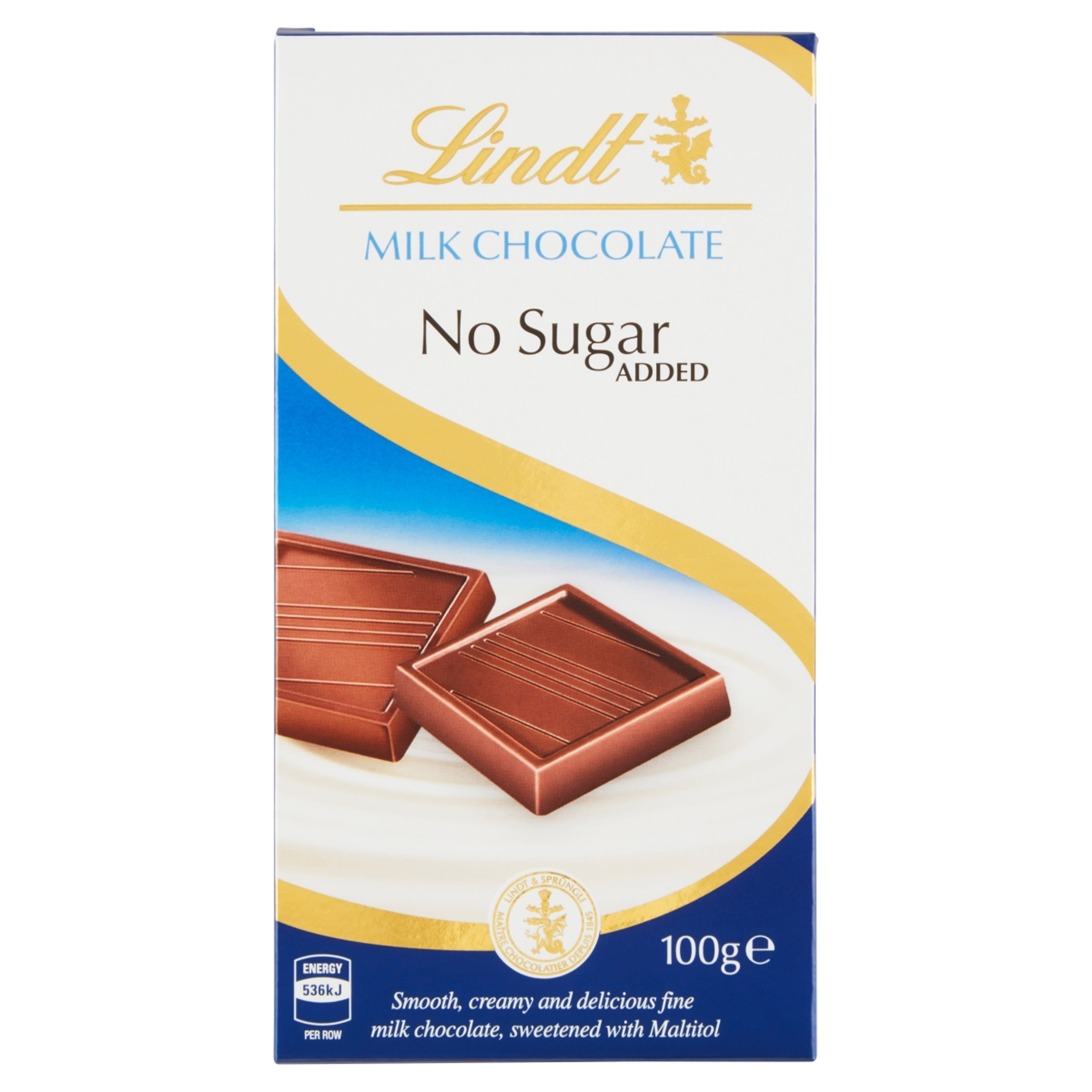 Lindt Milk cukormentes táblás csokoládé - 100 g-1