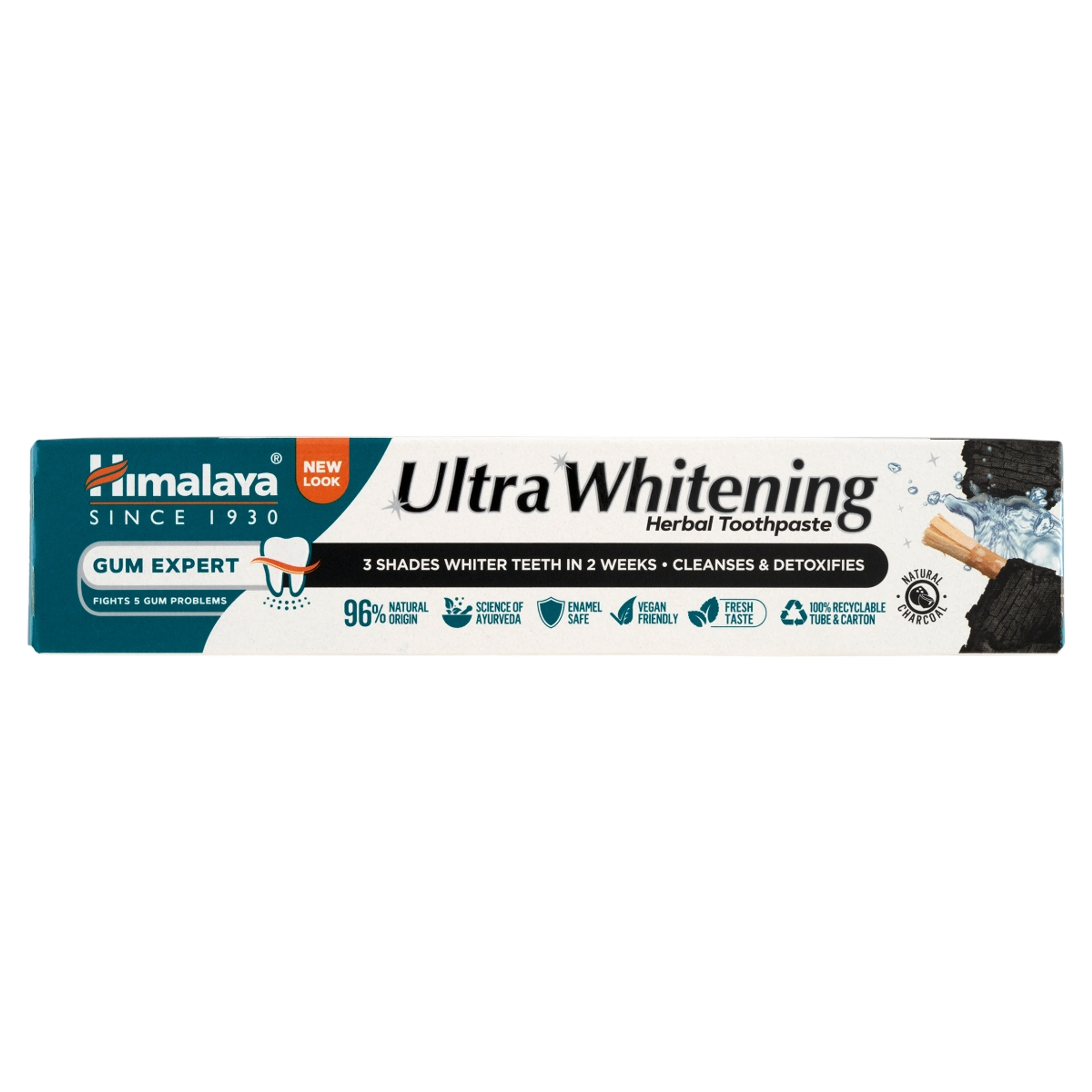 Himalaya Ultra Whitening fogkrém faszénnel - 75 ml