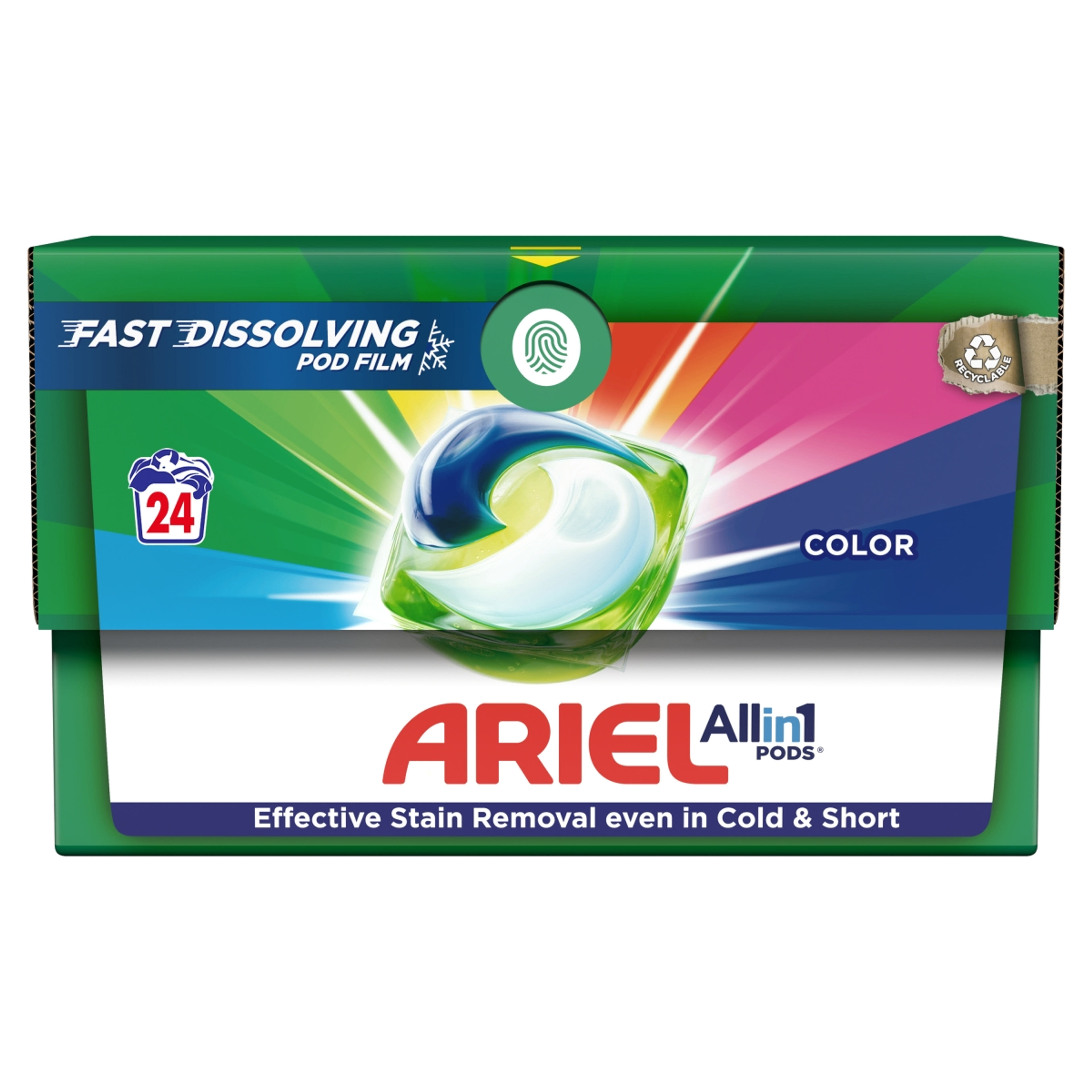 Ariel All-in-1 Color mosókapszula 24 mosás - 24 db-1