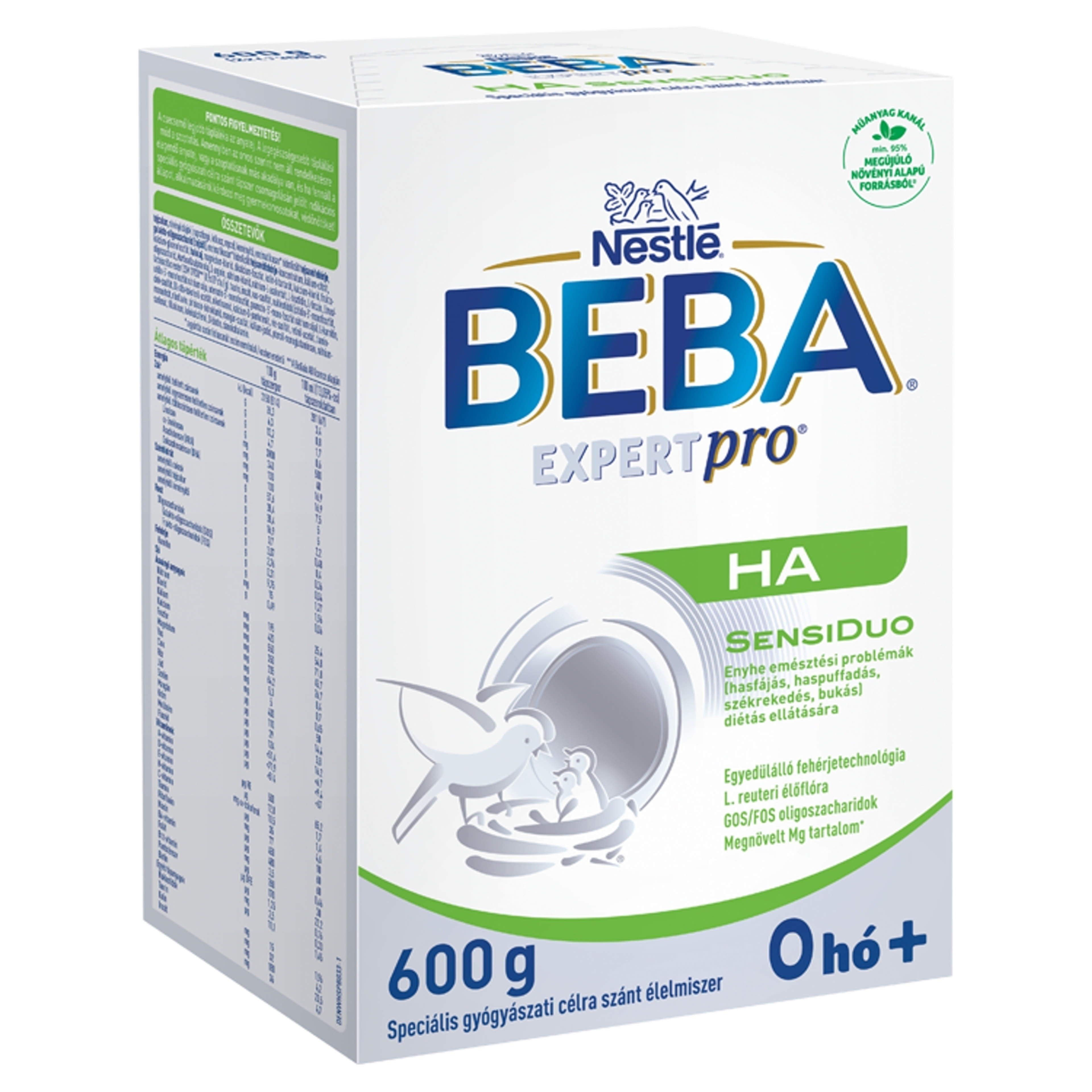 Beba ExpertPro HA SensiDuo speciális gyógyászati célra szánt élelmiszer 0 hónapos kortól 2x300 g - 600 g-2
