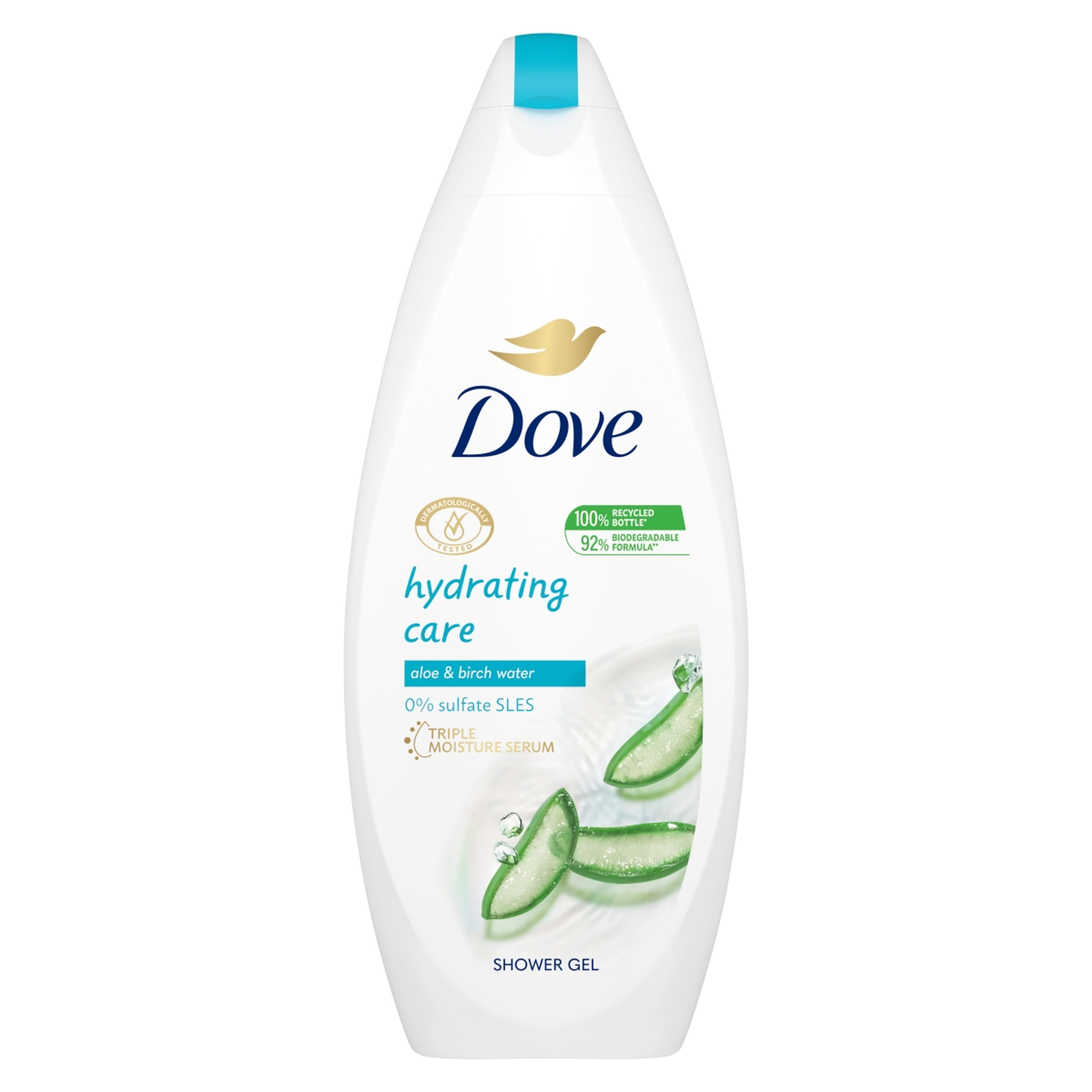 Dove hydrating care tusfürdő - 250 ml
