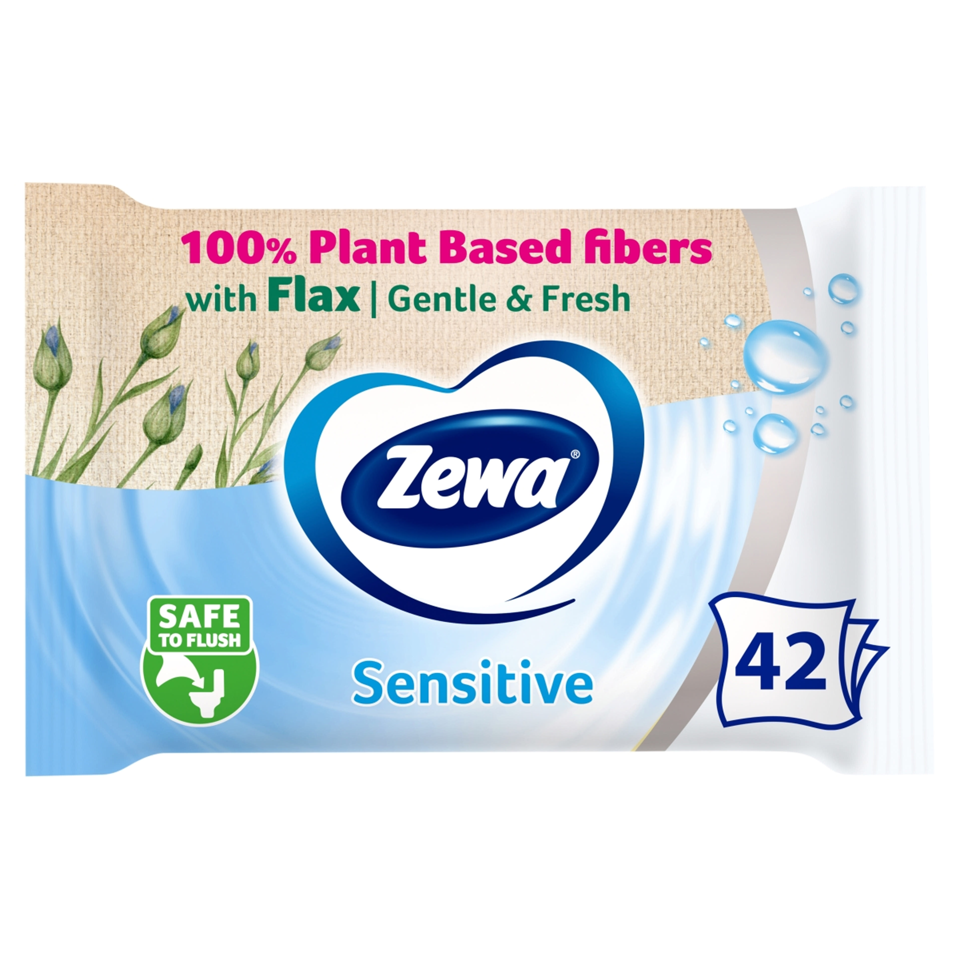 Zewa Pure nedves toalettpapír - 42 db-7