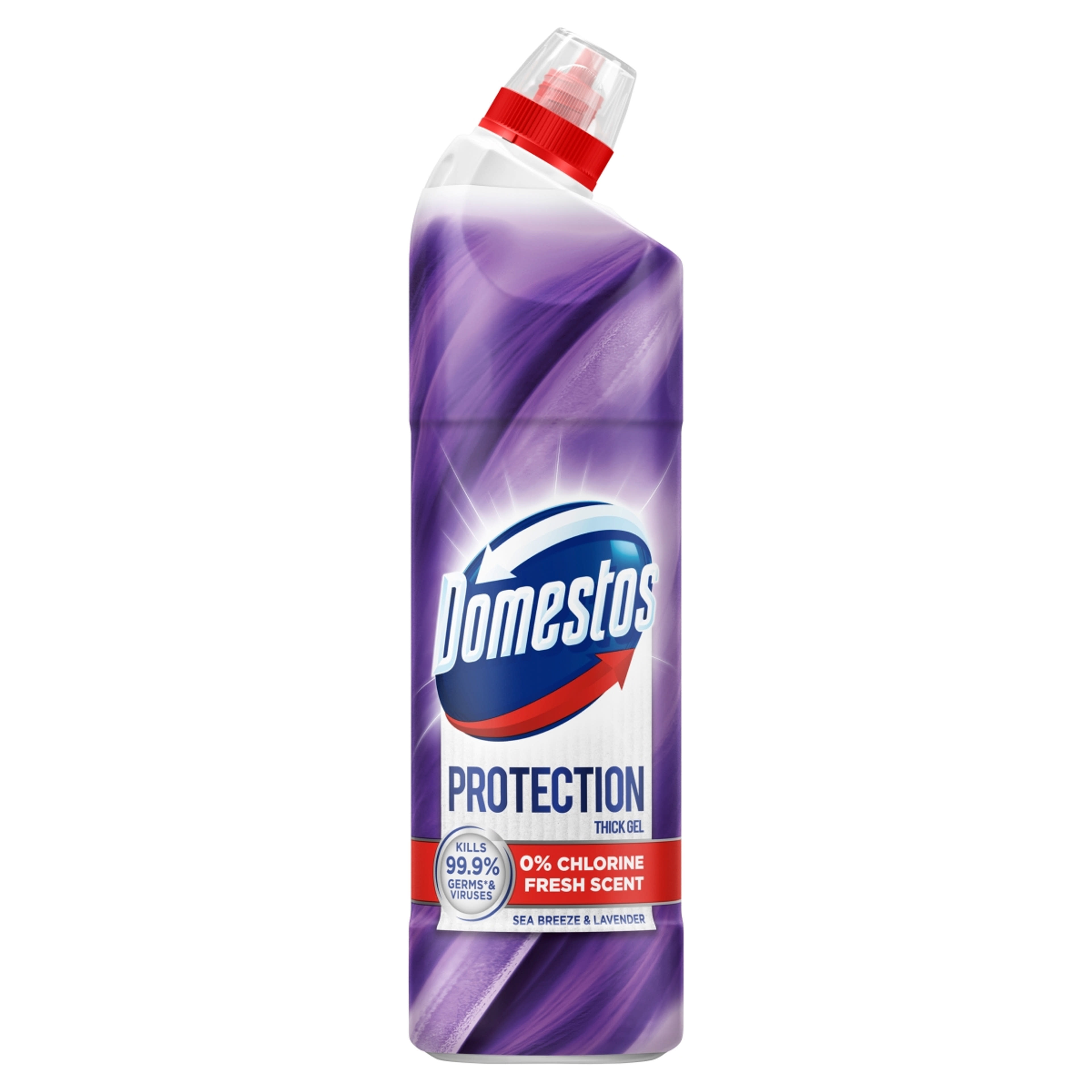 Domestos Protect fertőtlenítő hatású gél /Sea Breeze & Lavender - 700 ml