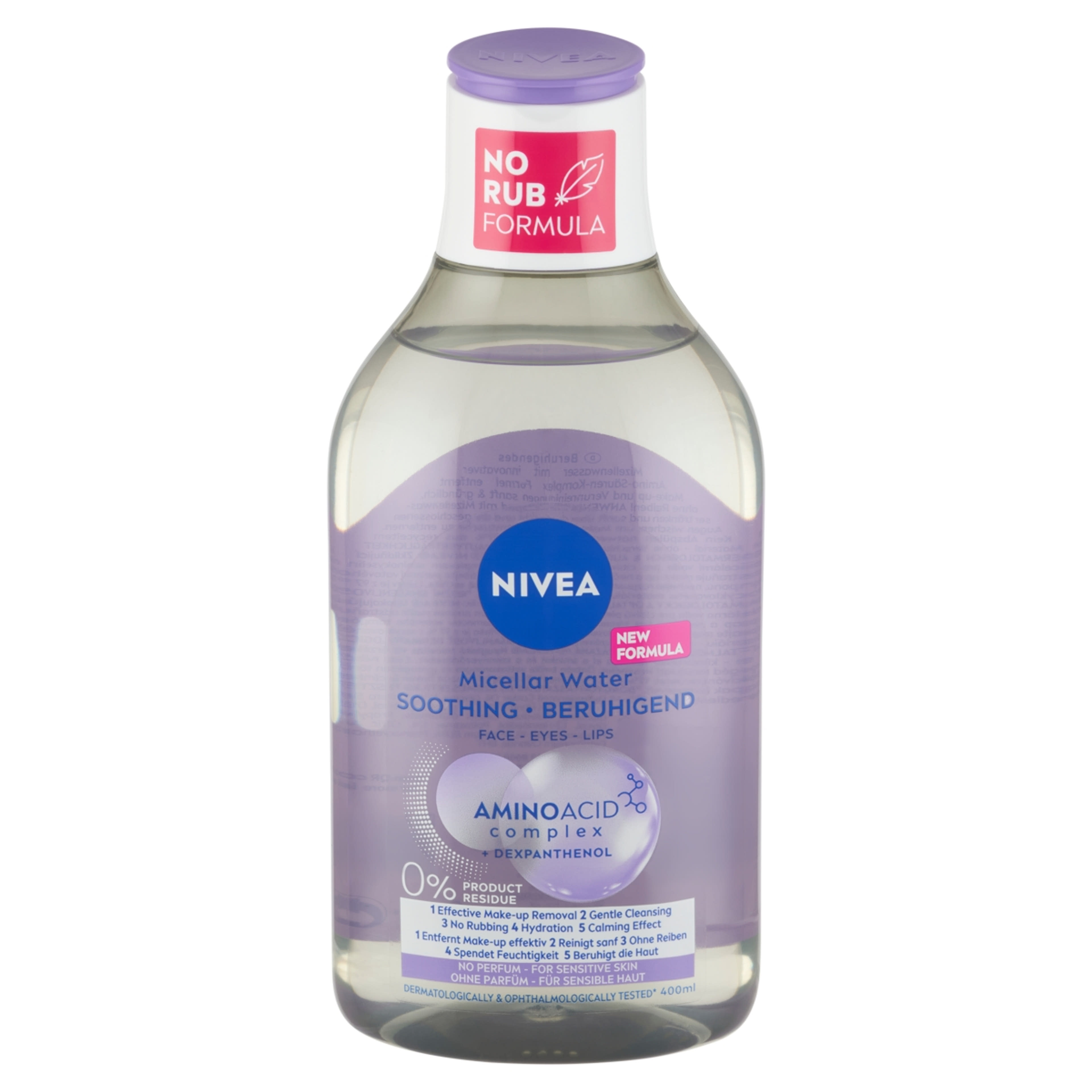 NIVEA Nyugtató Ápoló Micellás Arctisztító Érzékeny Bőrre - 400 ml-2