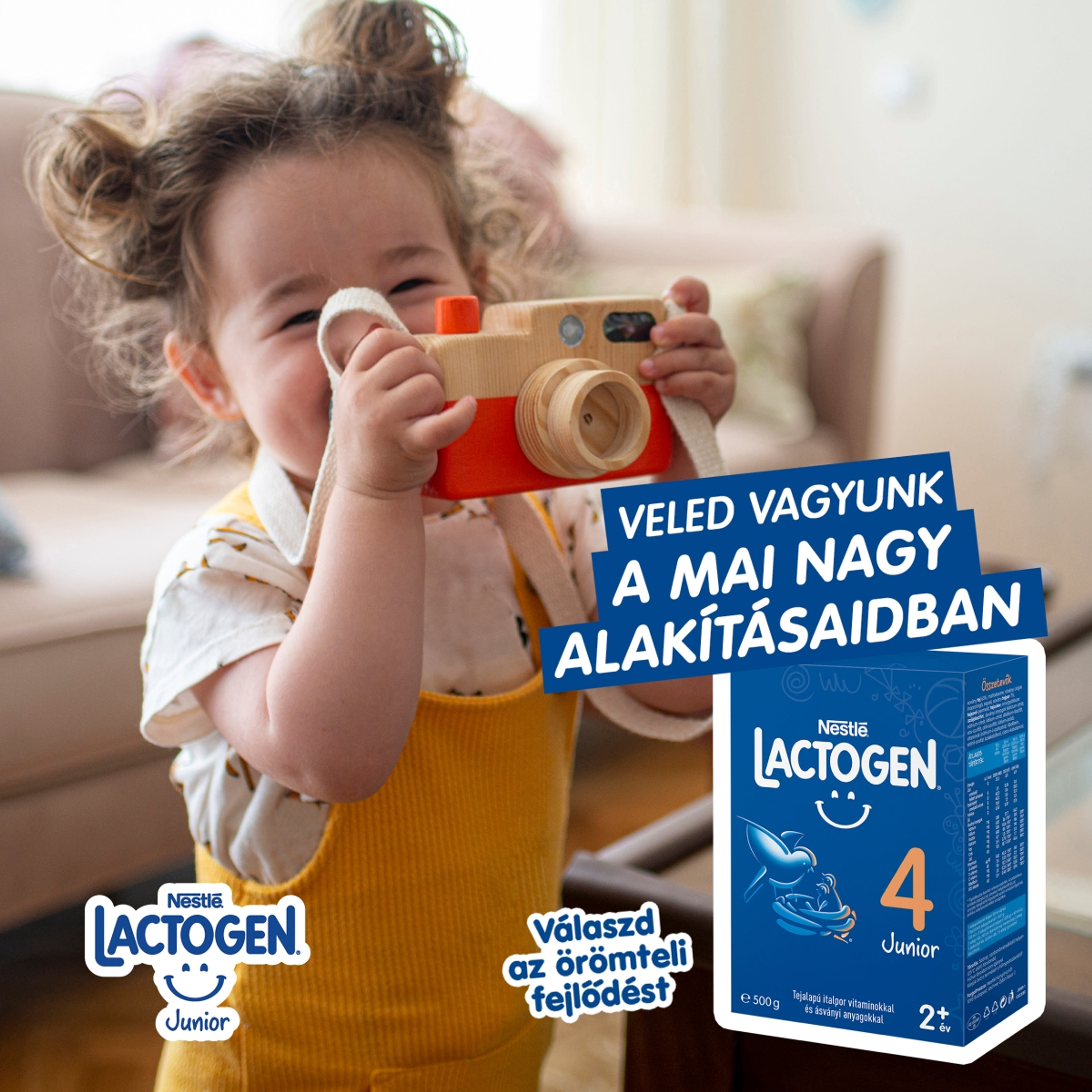 Lactogen 4 Junior tejalapú italpor vitaminokkal és ásványi anyagokkal 24 hónapos kortól - 500 g-4