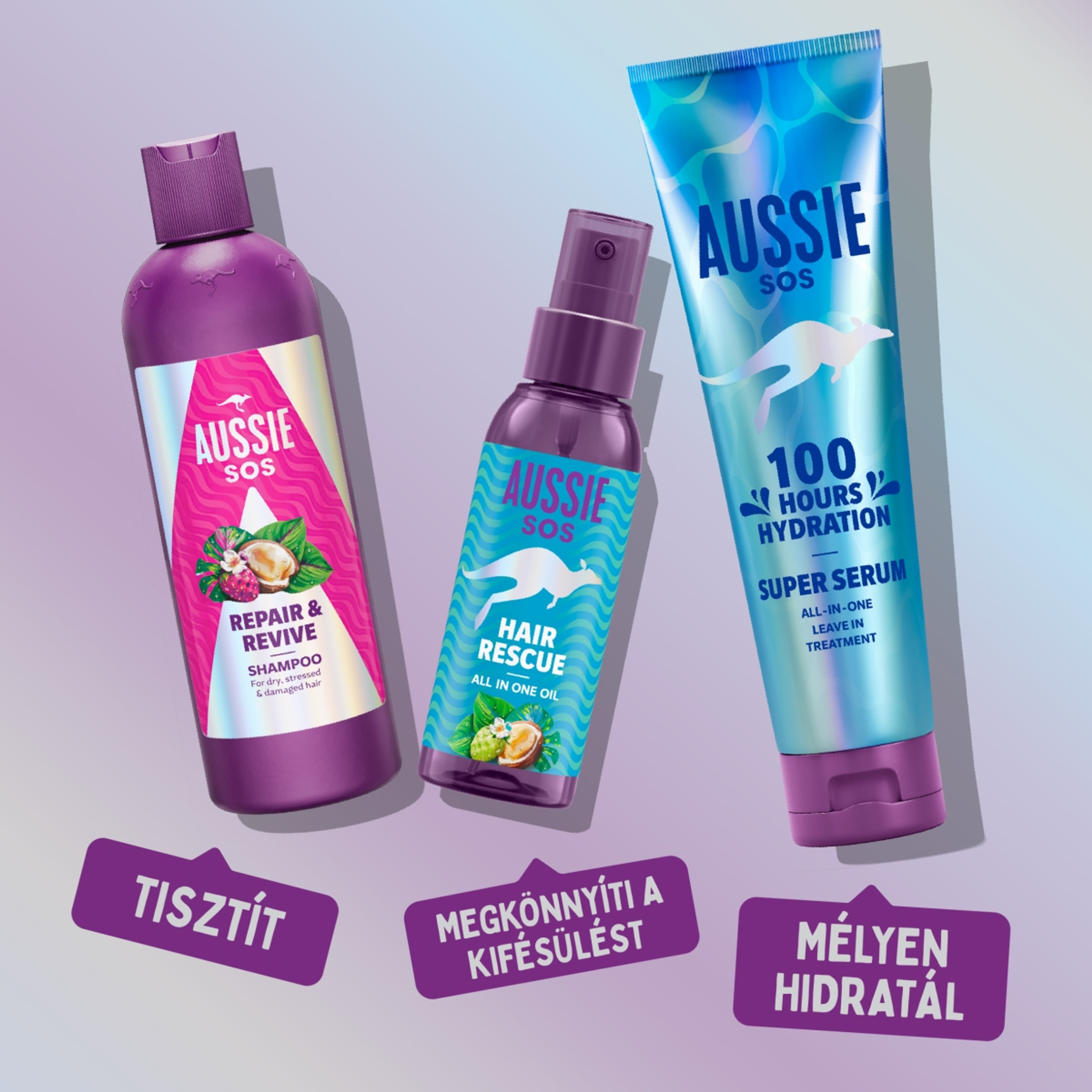 Aussie SOS Hair Rescue szérum olaj - 100 ml-5