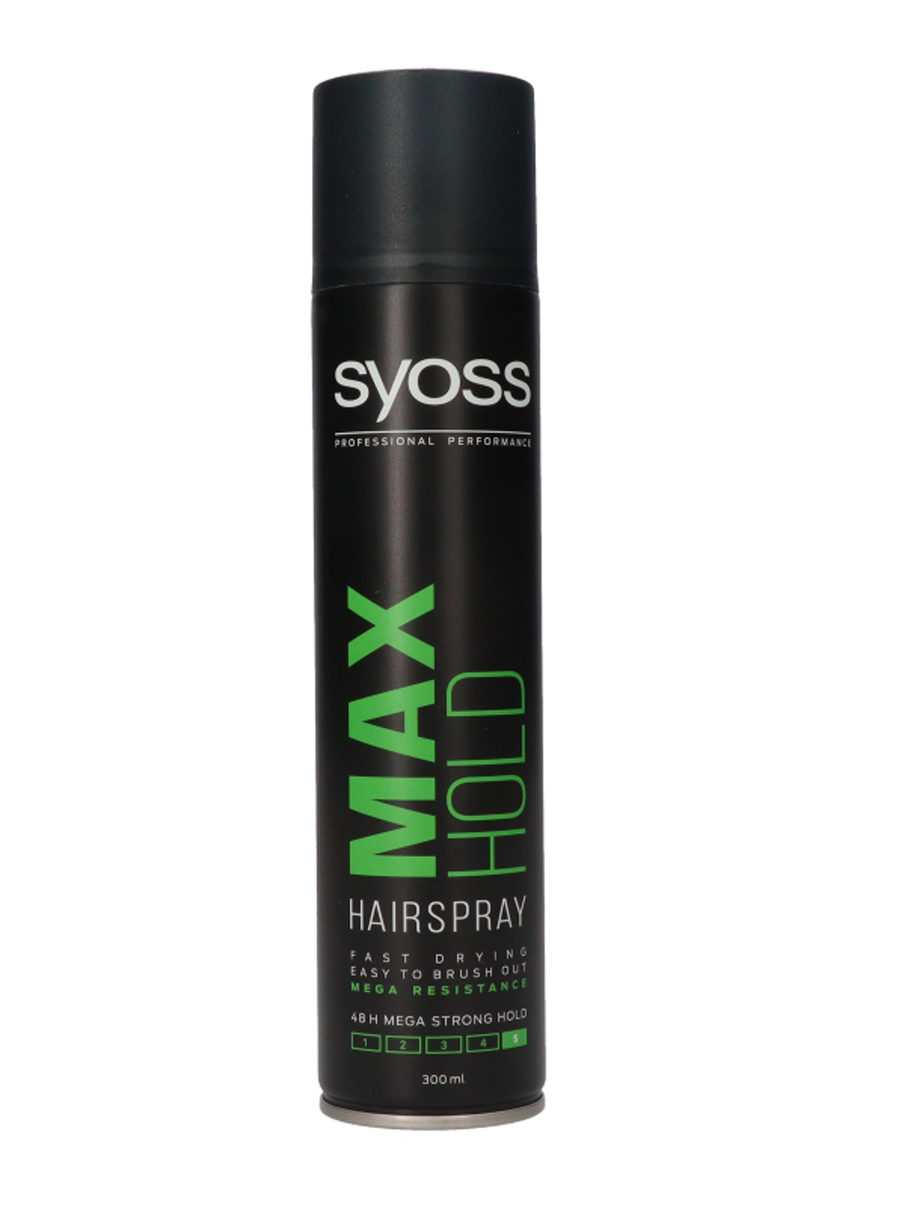 Syoss Max Hold Maximális Tartás hajlakk - 300 ml-2