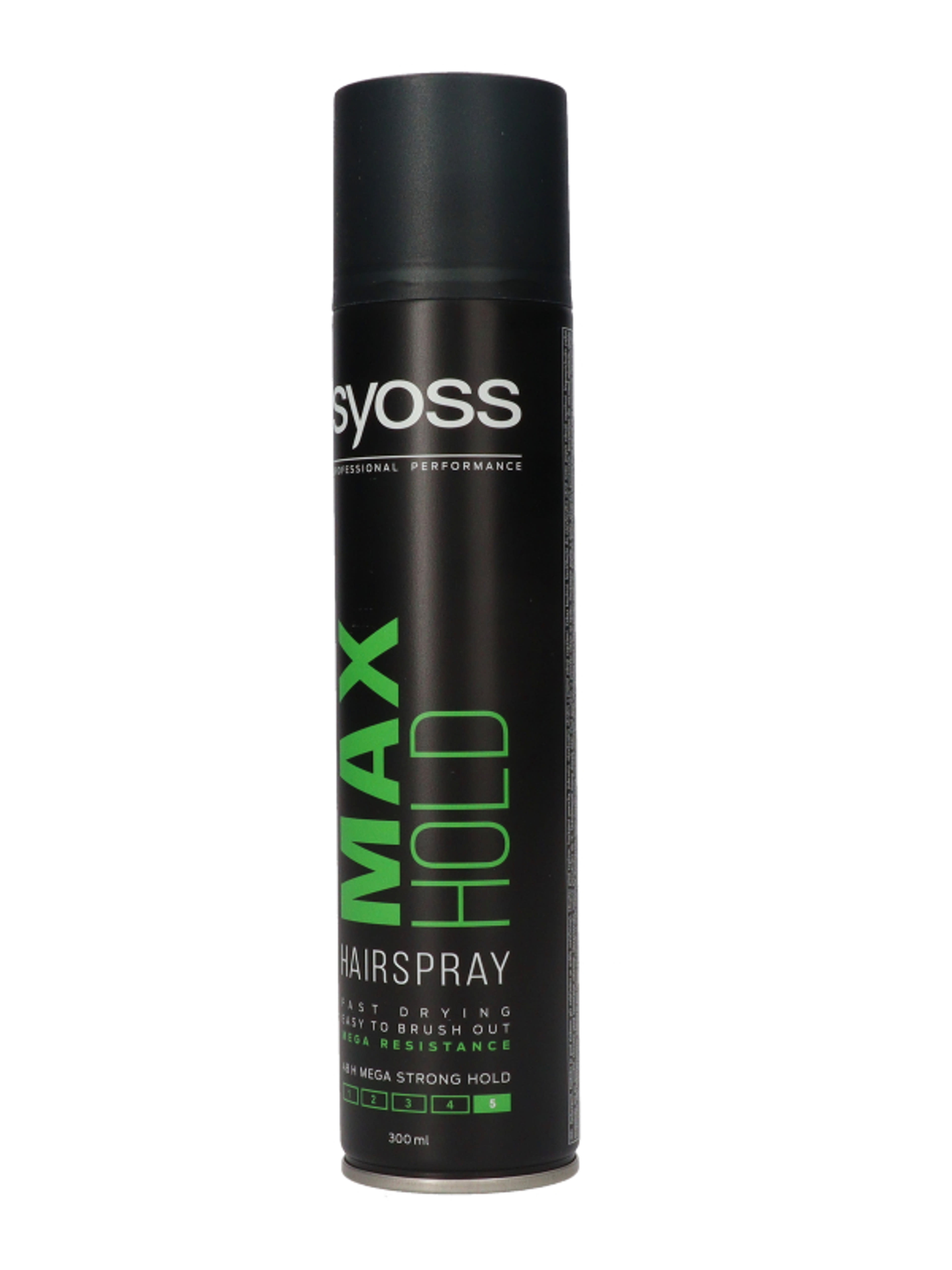 Syoss Max Hold Maximális Tartás hajlakk - 300 ml-3