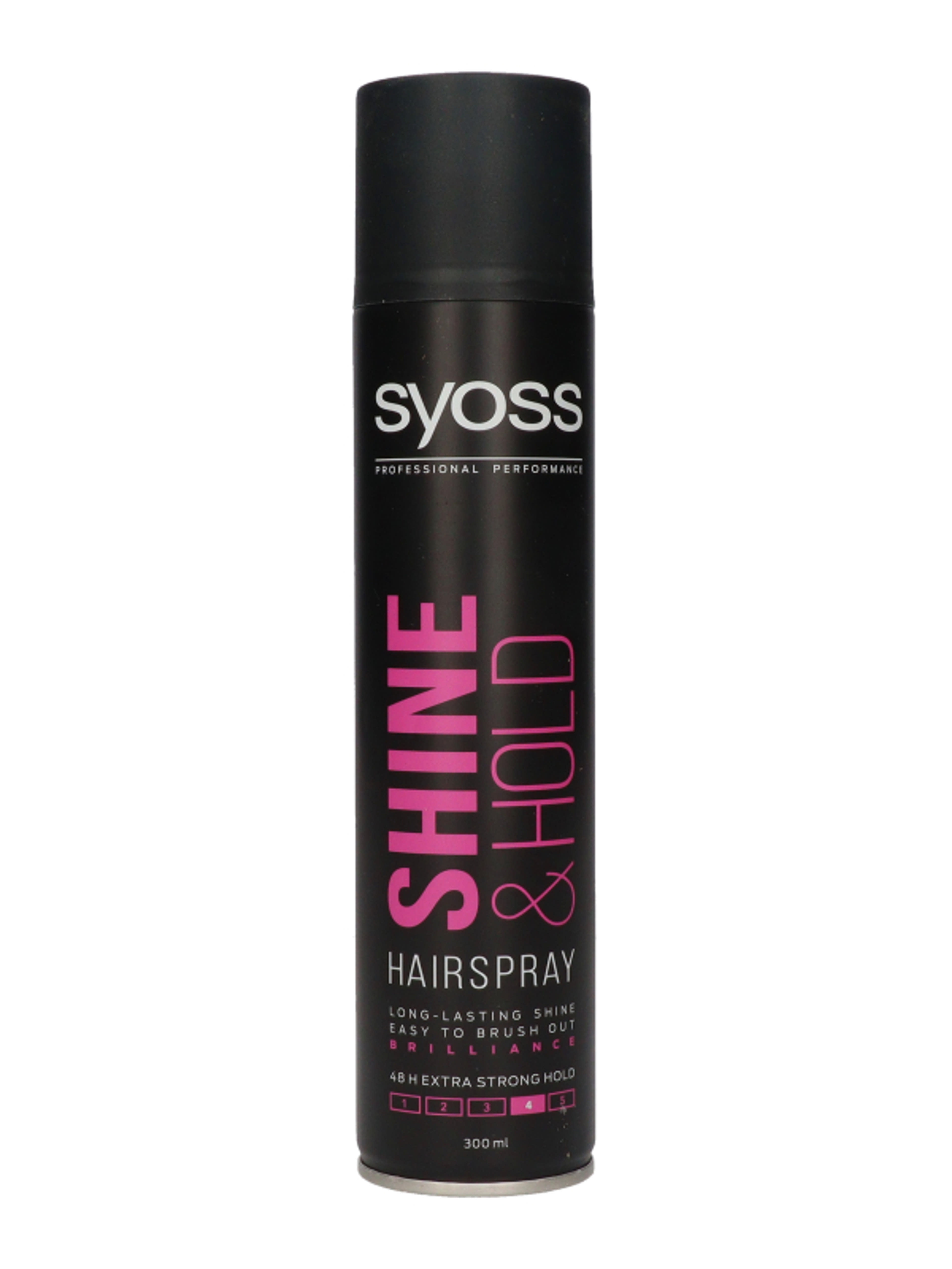 Syoss Shine & Hold- Fény & Tartás hajlakk - 300 ml-2