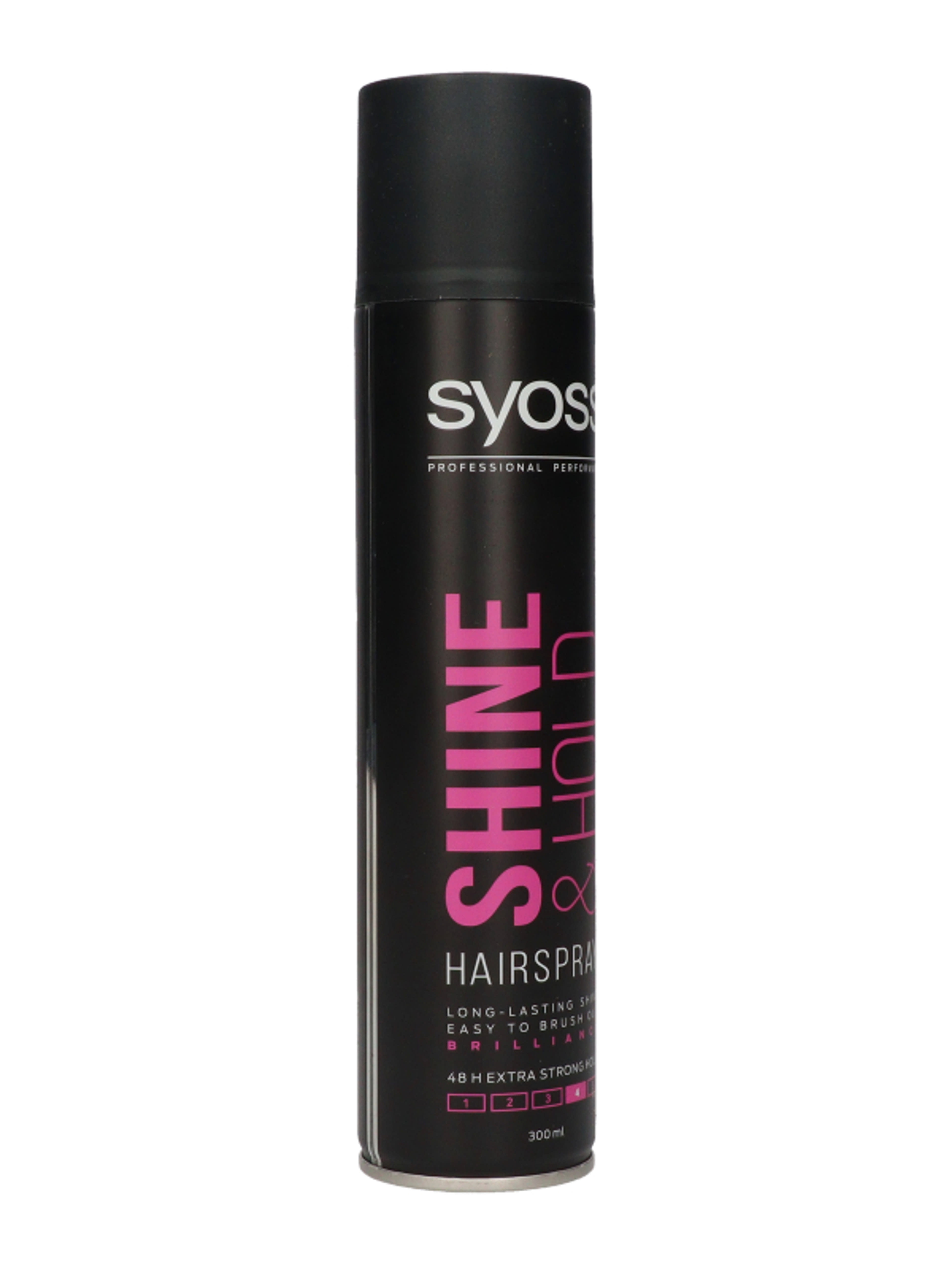 Syoss Shine & Hold- Fény & Tartás hajlakk - 300 ml-5