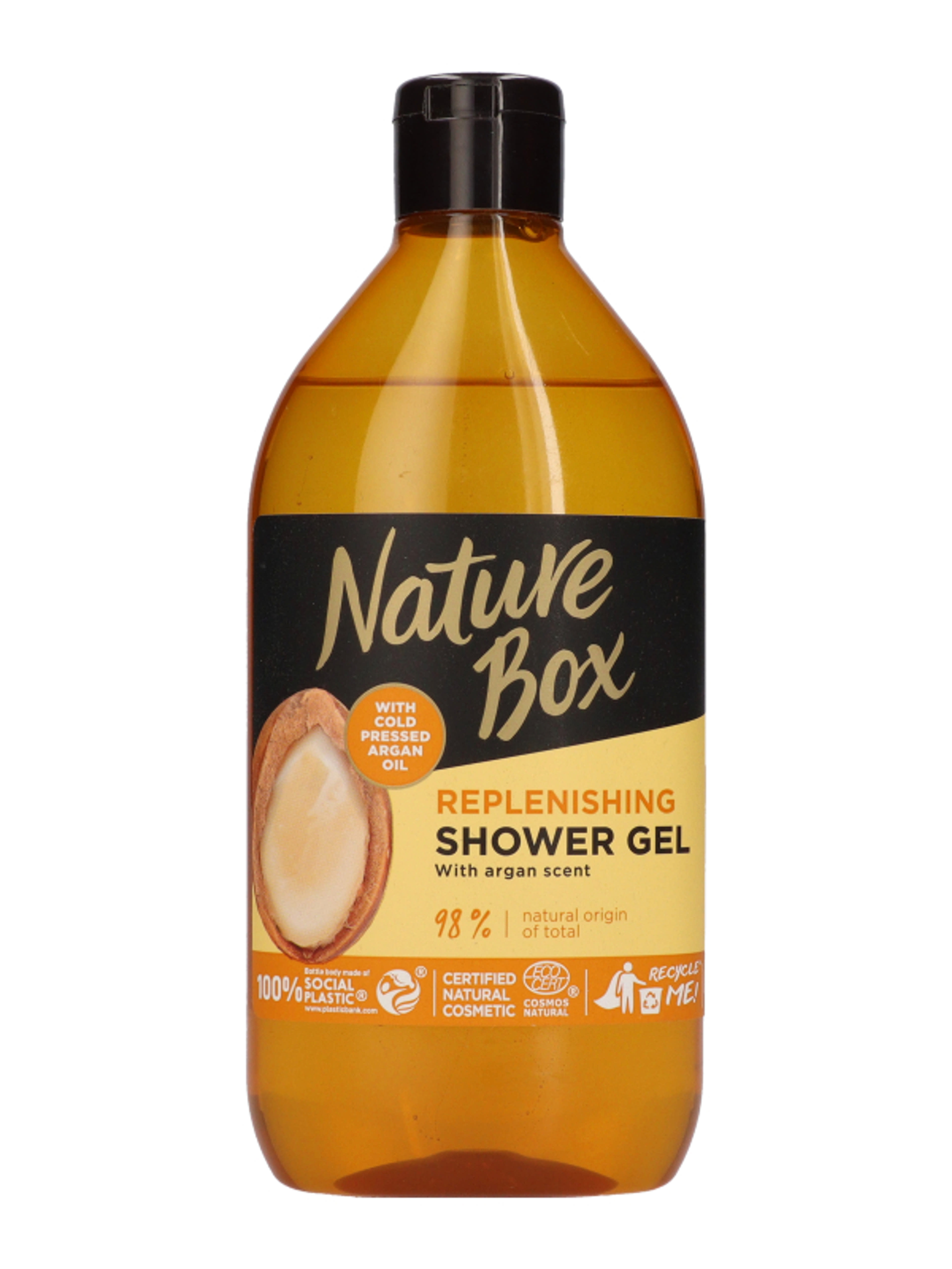 Nature box tusfürdő Argan olajjal - 385 ml-2