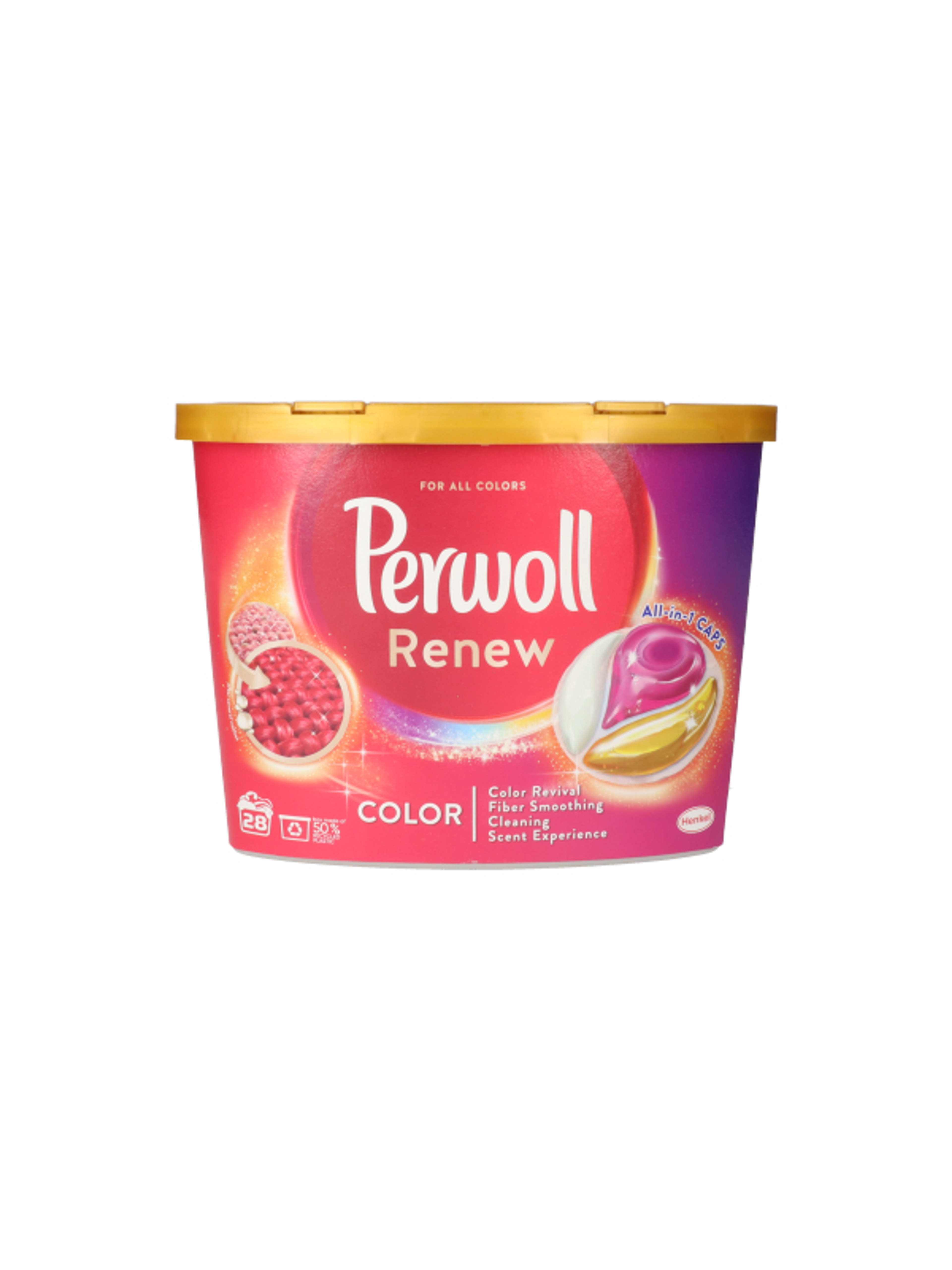 Perwoll Renew & Care Color mosókapszula, 28 mosás - 28 db