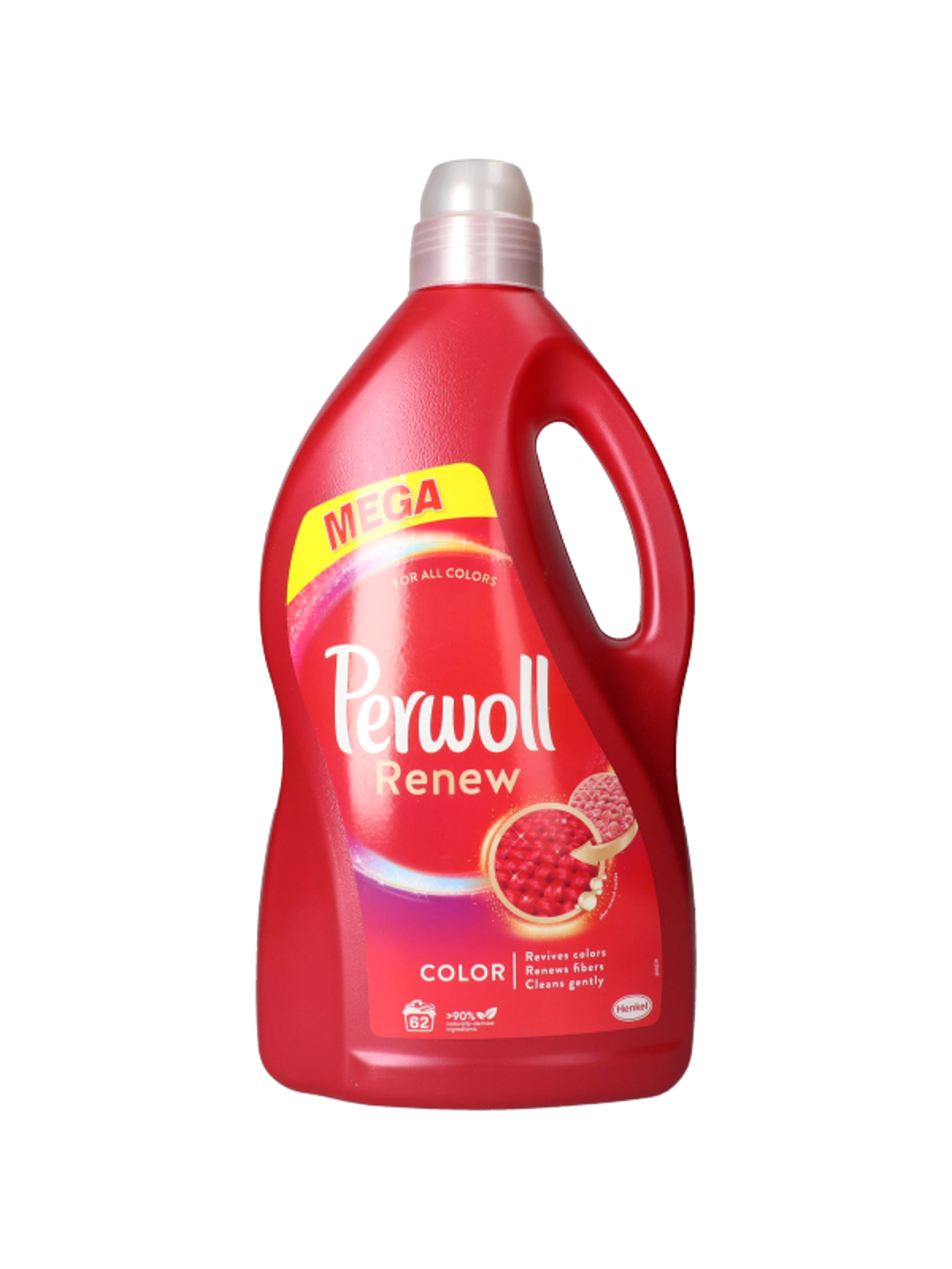 Perwoll Renew & Color folyékony mosószer, 62 mosás - 3720 ml