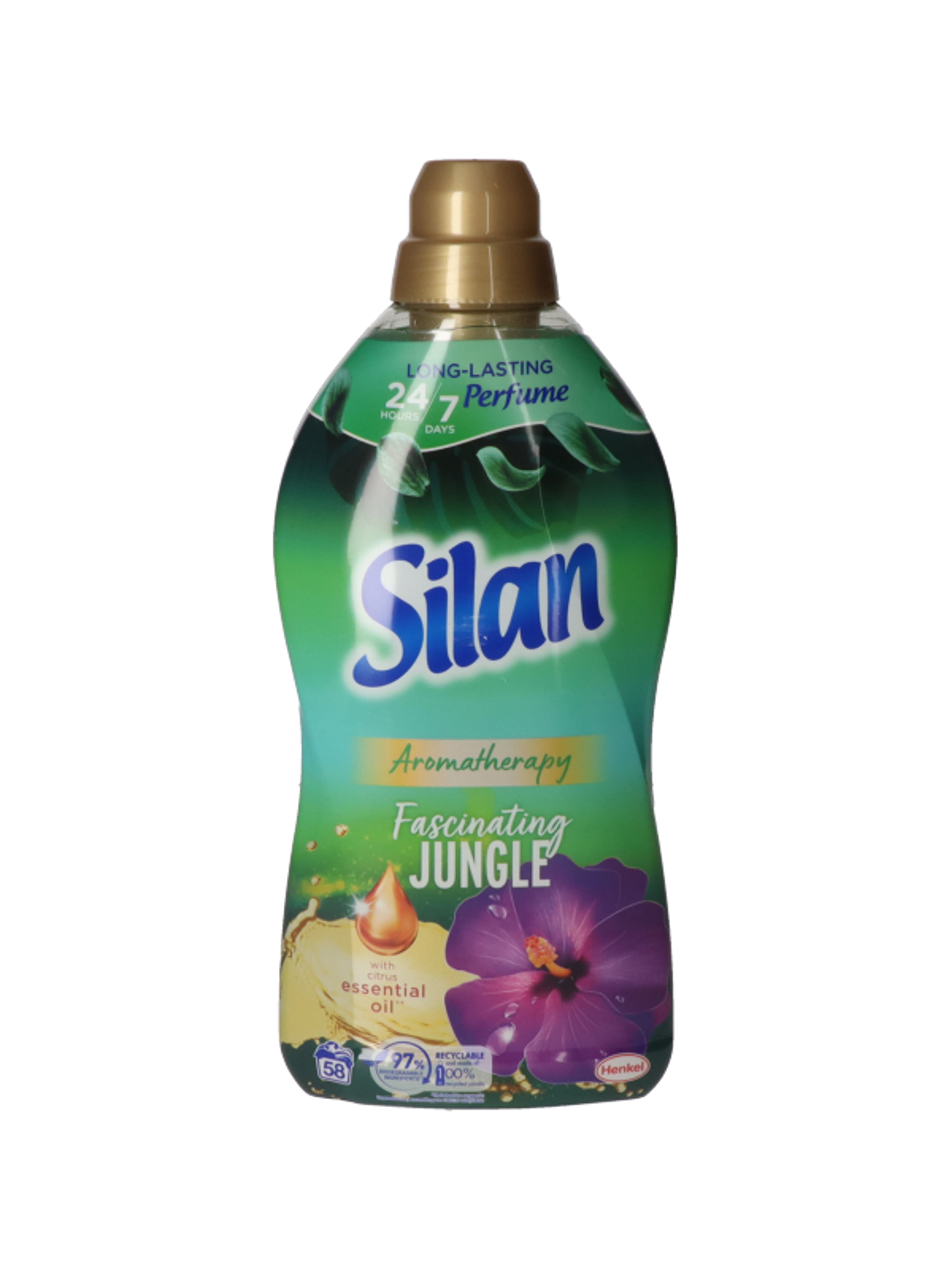 Silan Aroma Therapy Fascinating Jungle öblítő, 58 mosás - 1450 ml-1