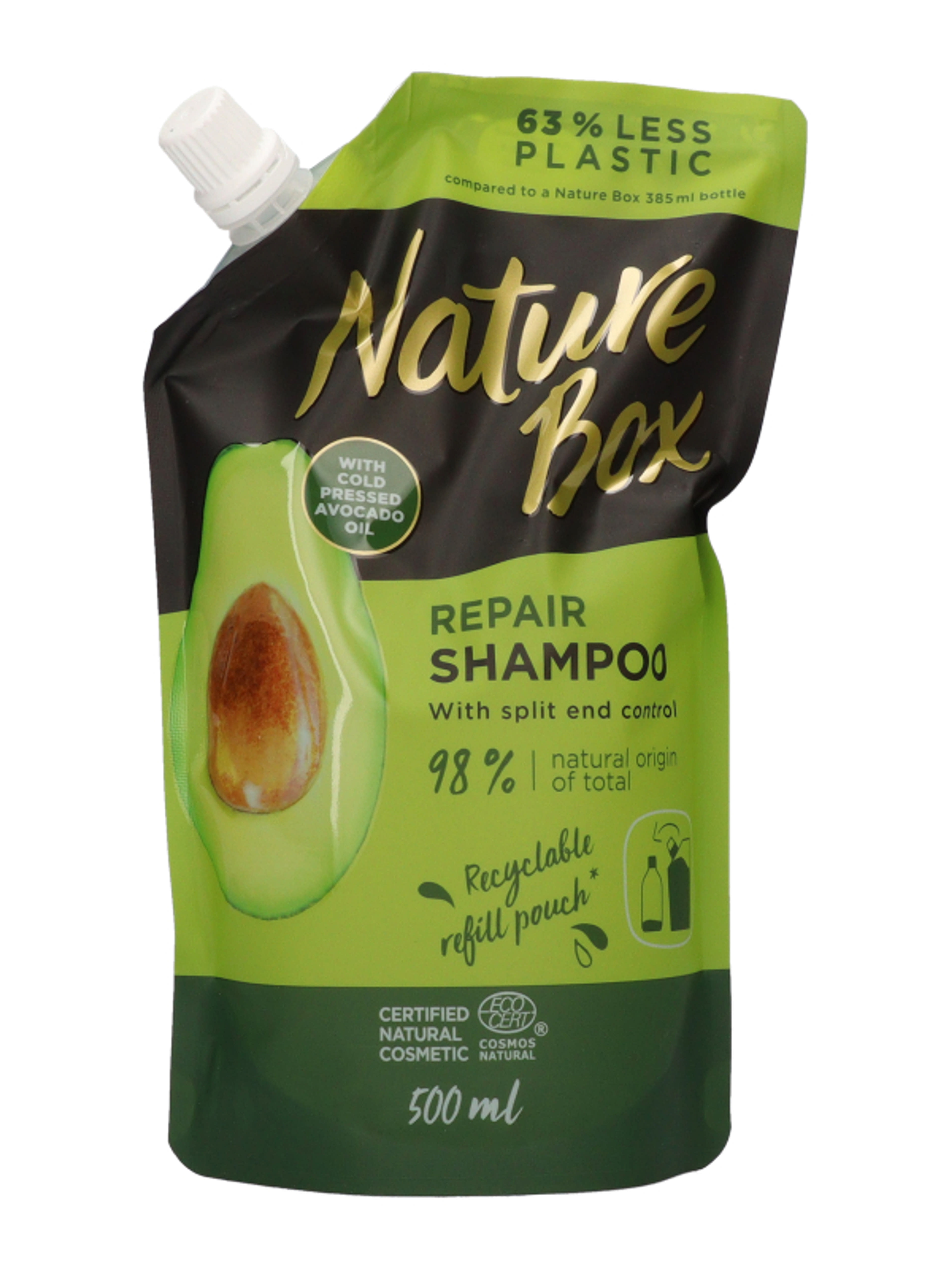 Nature Box sampon utántöltő avokádó - 500 ml-2