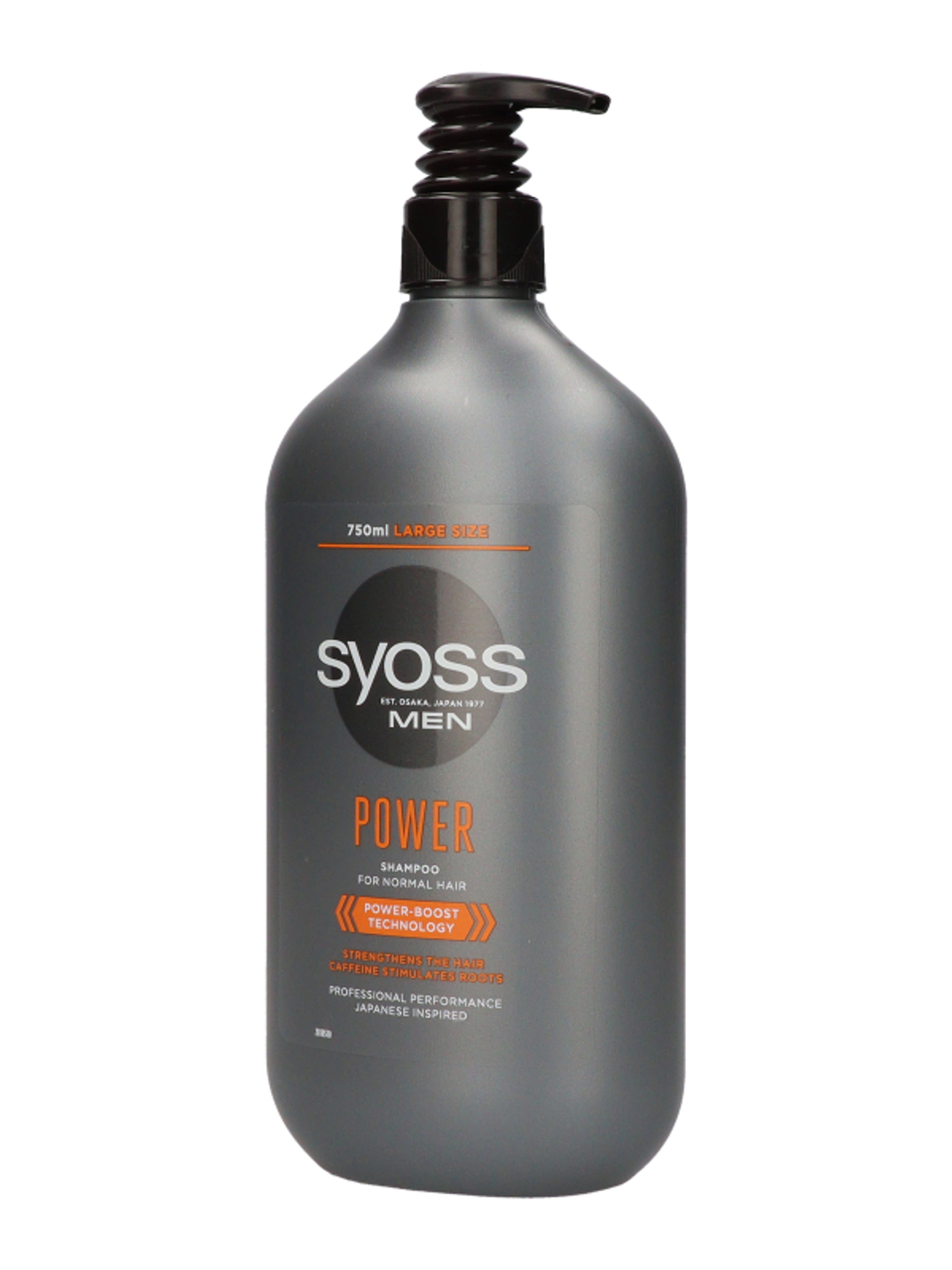 Syoss Men Power&Strength sampon - 750 ml-3