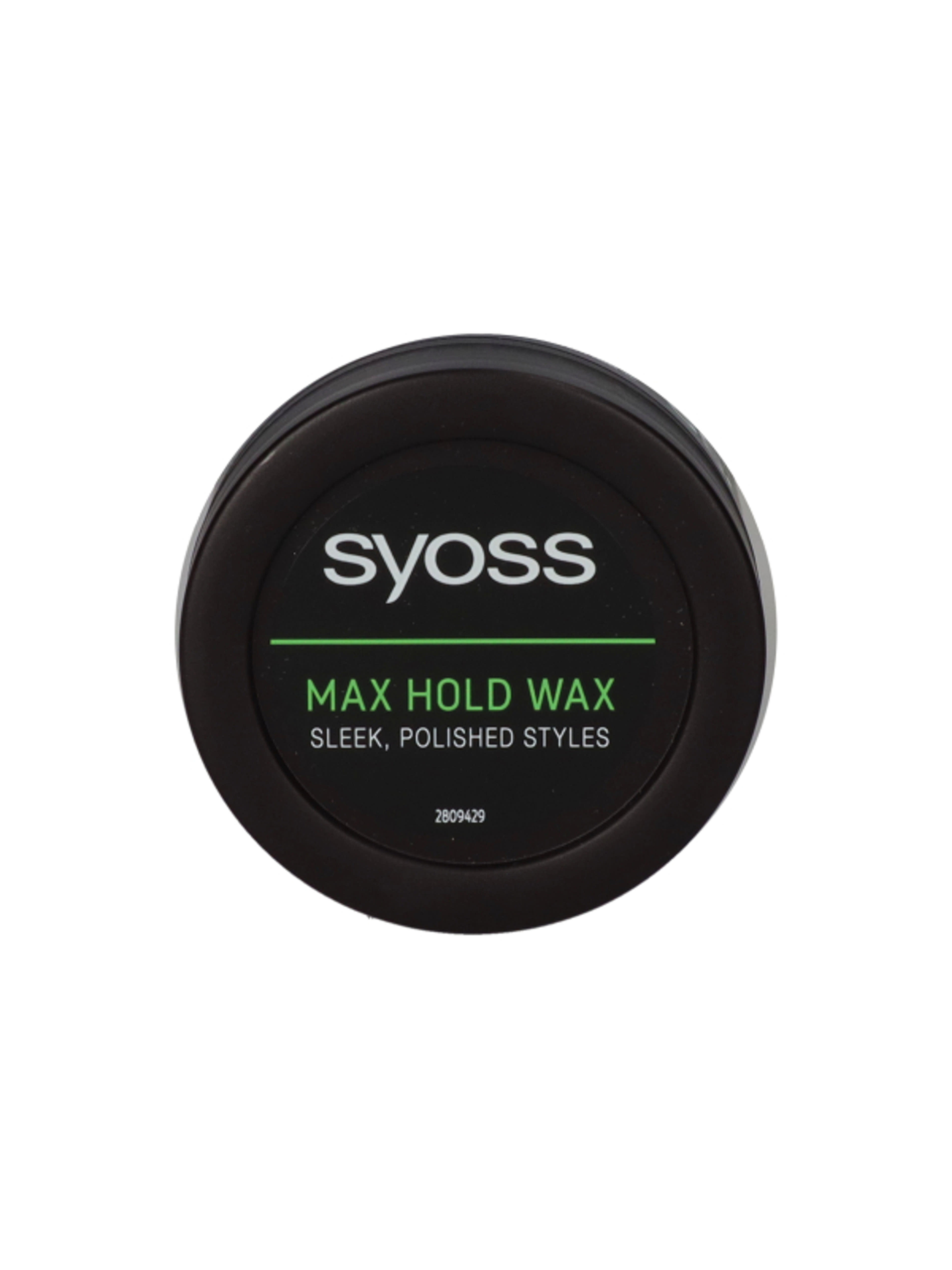 Syoss Max Hold hajformázó wax - 150 ml-4