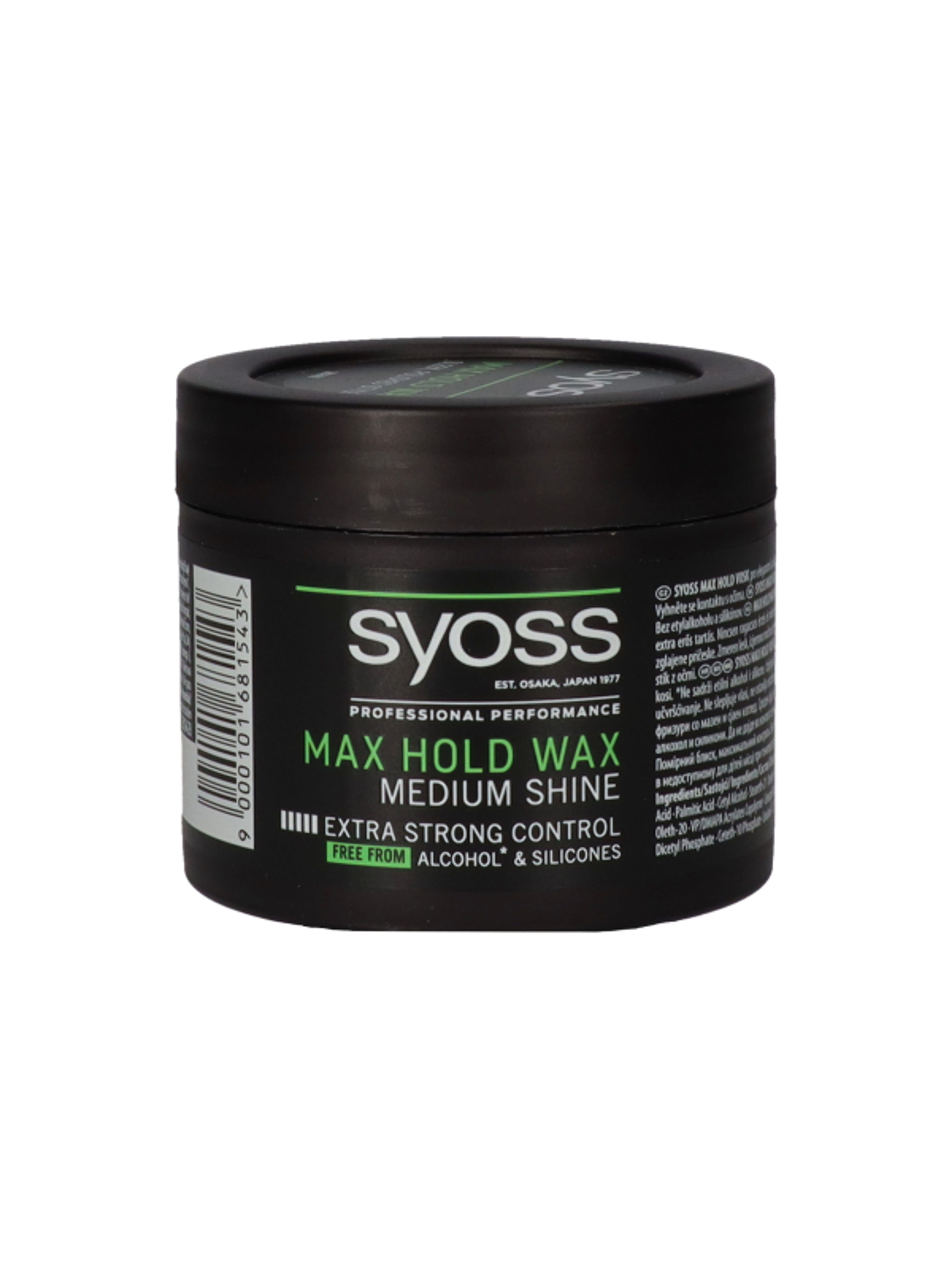 Syoss Max Hold hajformázó wax - 150 ml