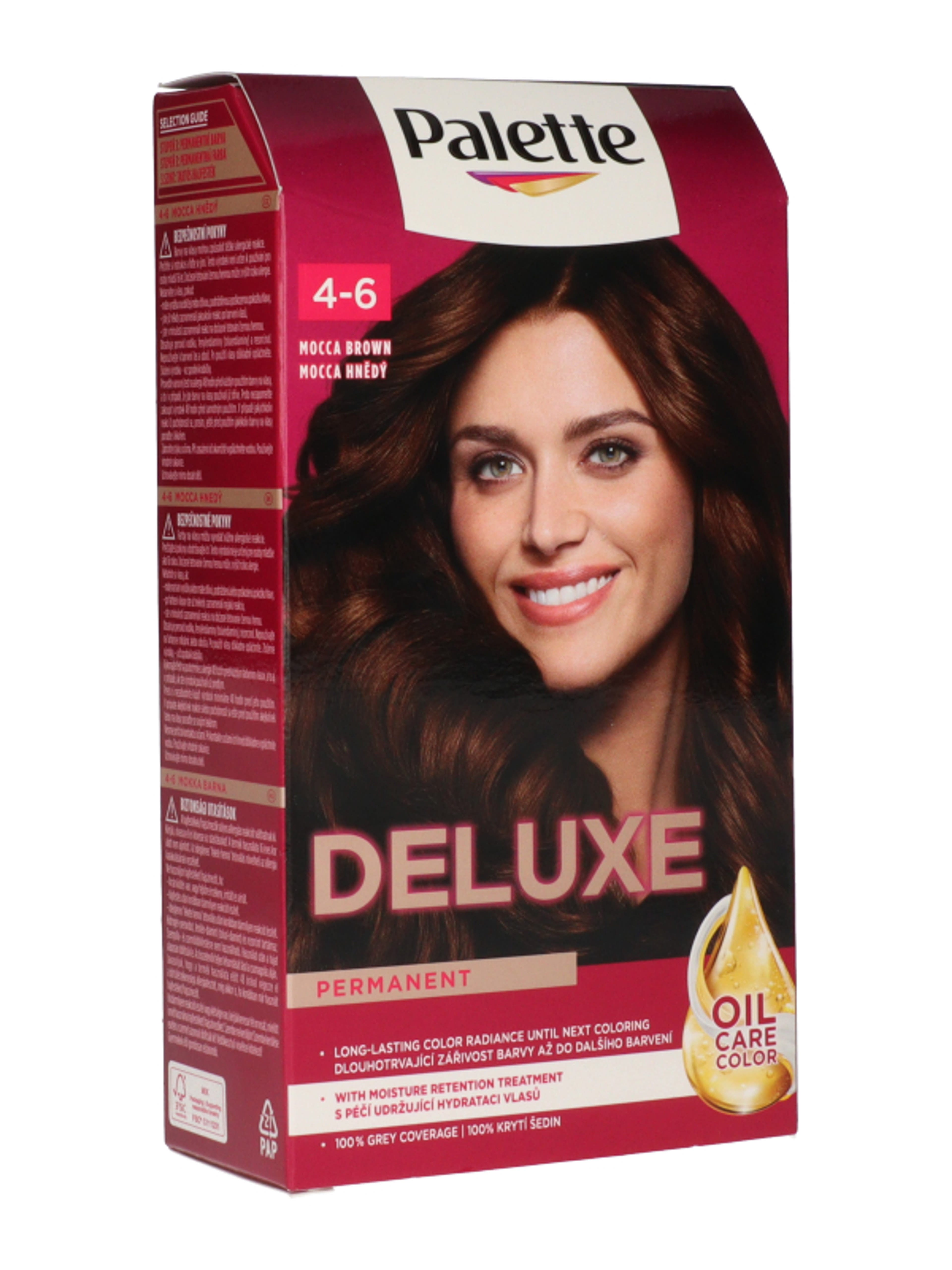 Schwarzkopf Palette Deluxe hajfesték /4-6 mokka barna - 1 db-5