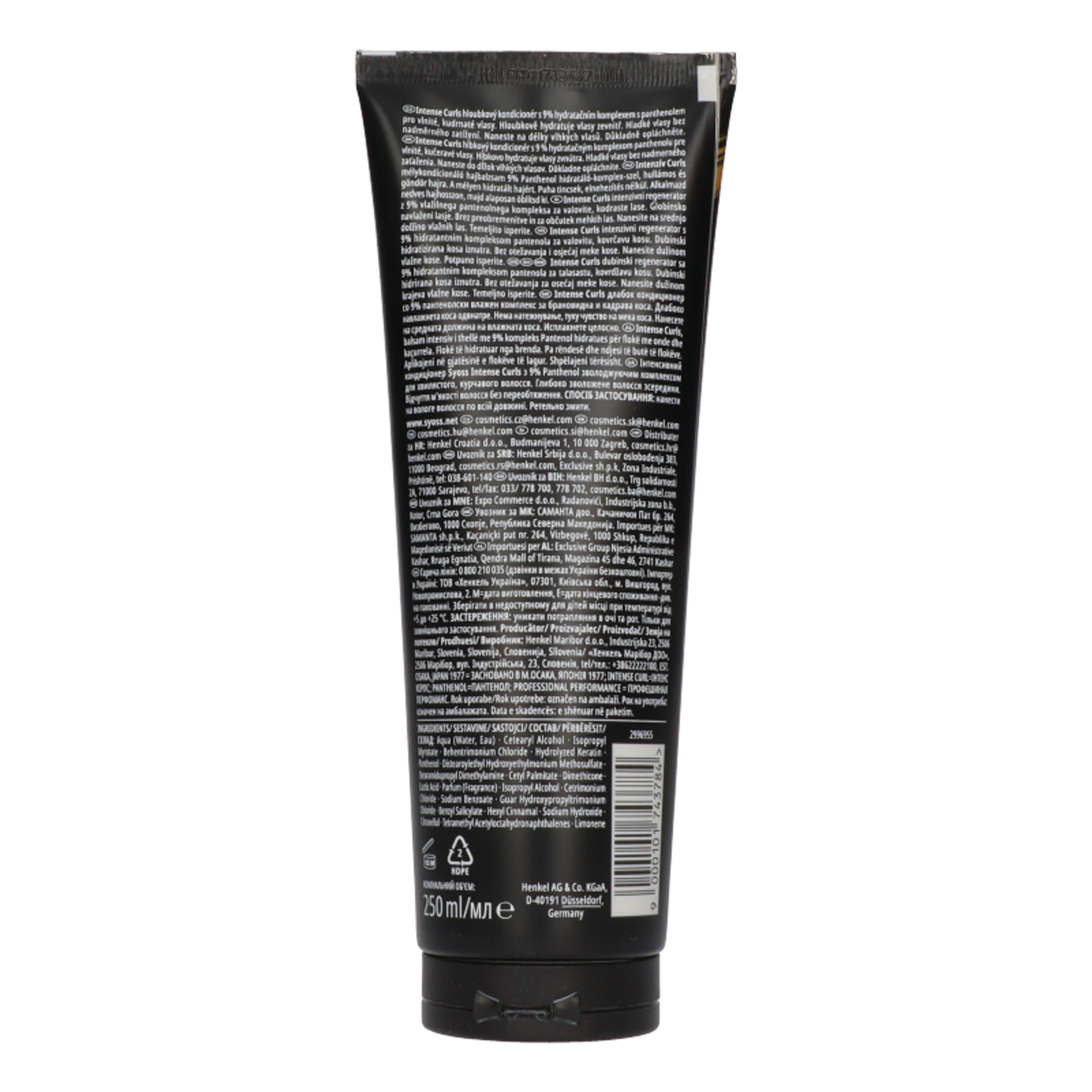 Syoss Intenzív Curls mélykondicionáló hajbalzsam - 250 ml-11